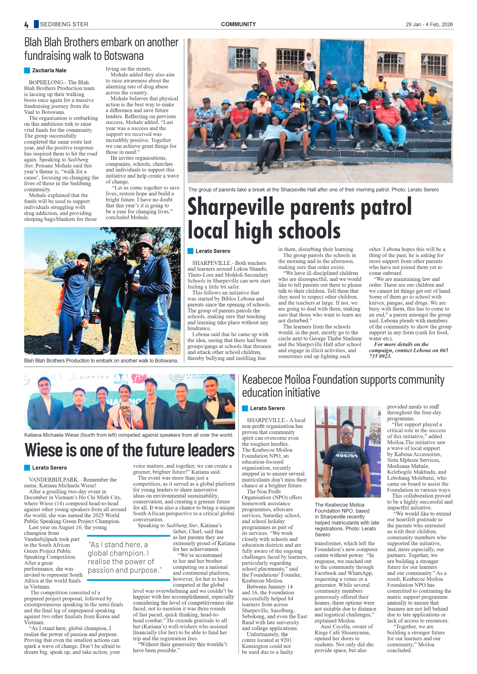 Sedibengster 29 January 2026 page 4