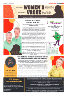 NATIONAL WOMEN’S MONTH