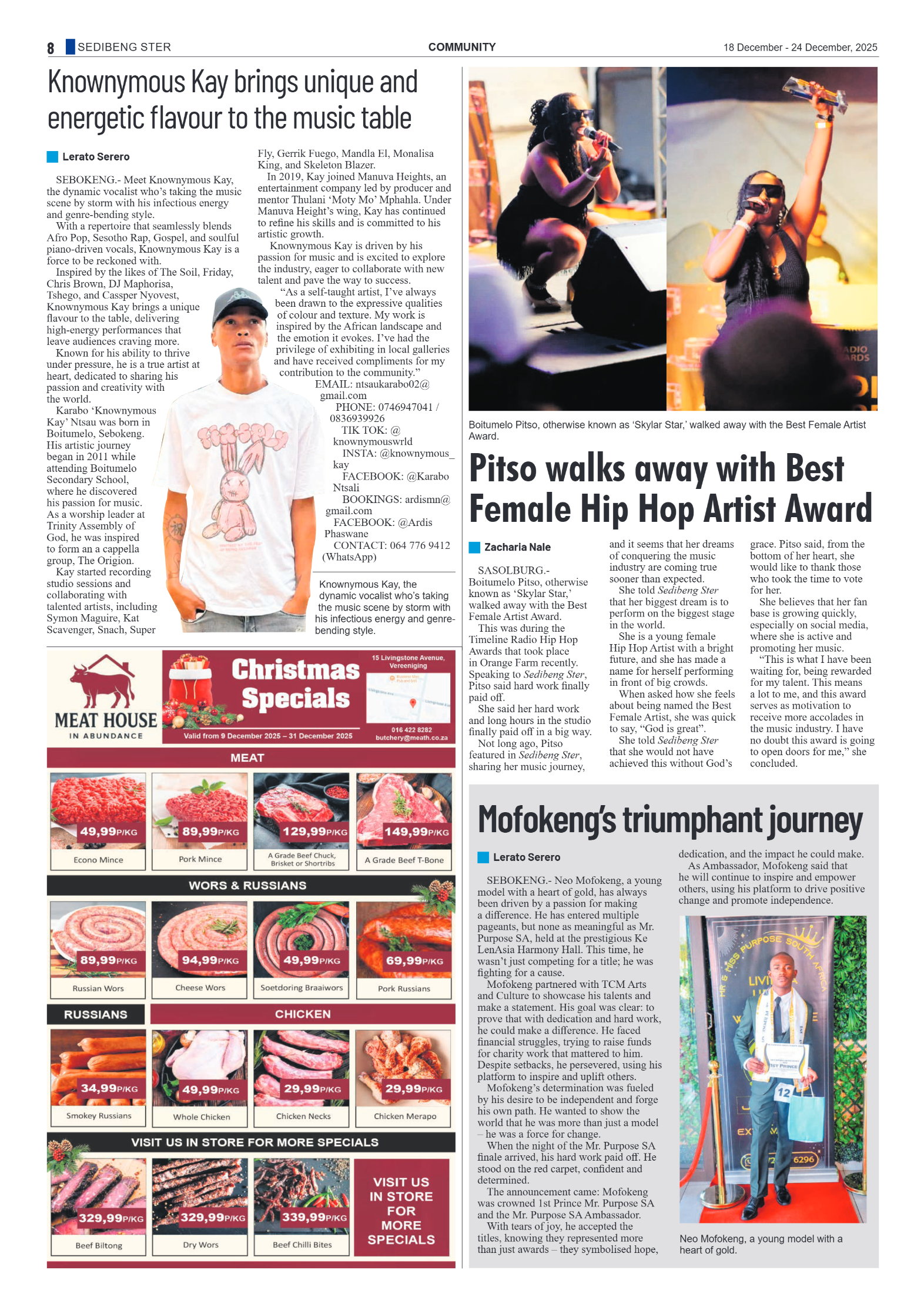 Sedibeng Ster 18 December 2025 page 8