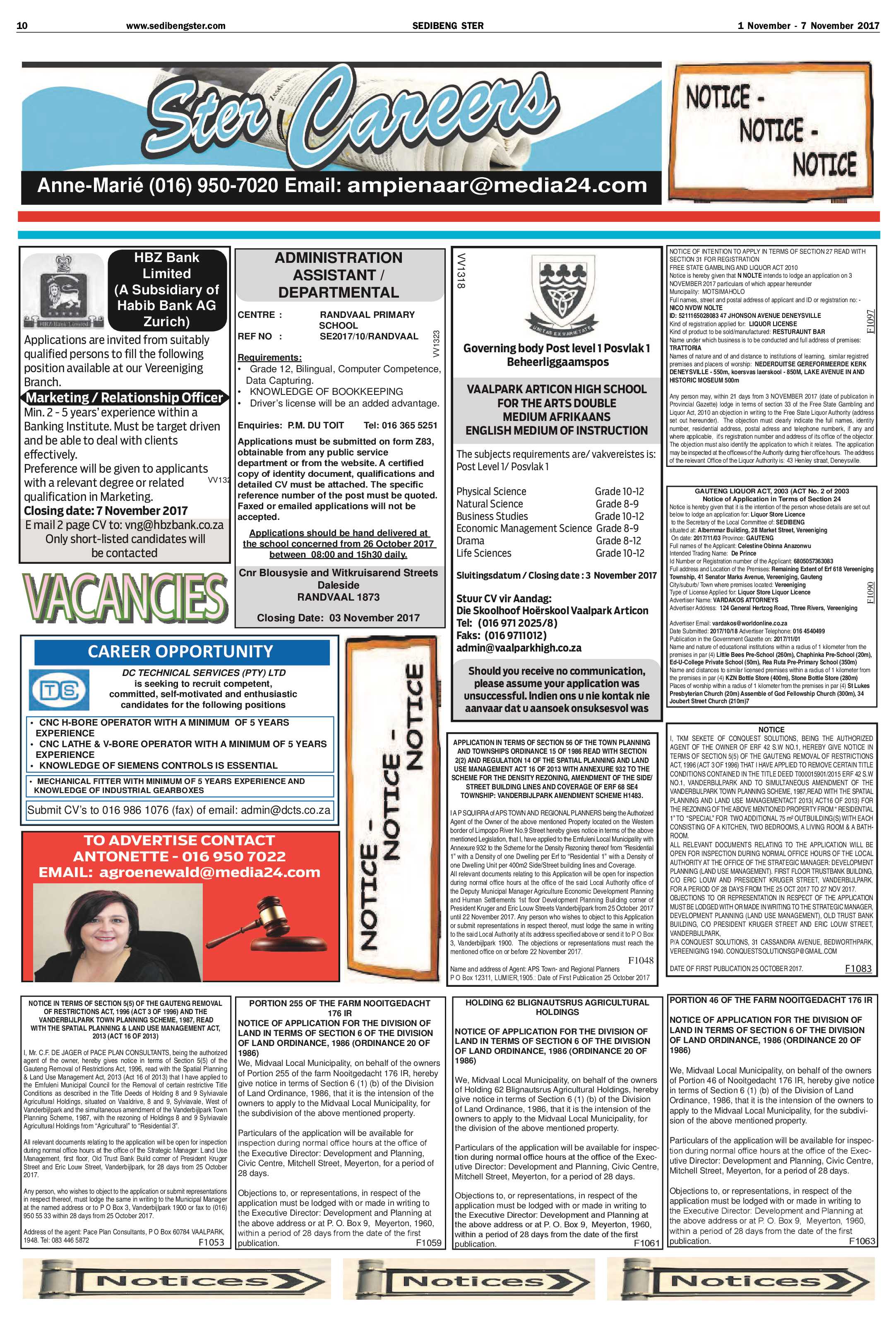 Sedibeng Ster 1 – 7 November 2017 page 10
