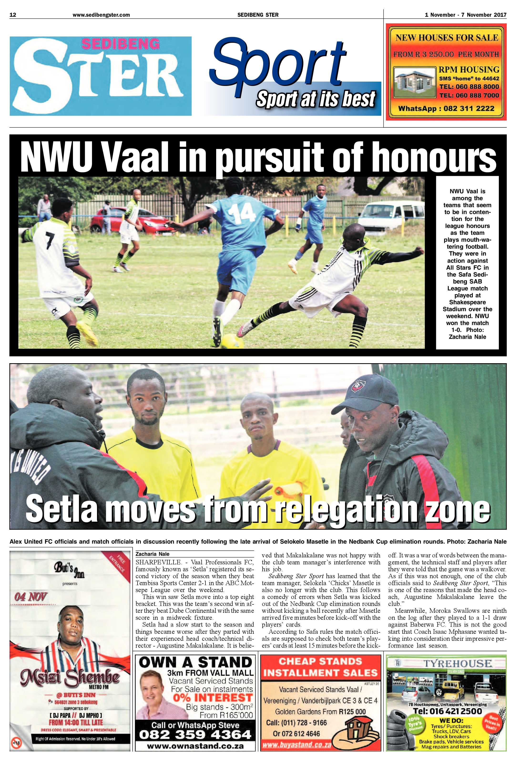 Sedibeng Ster 1 – 7 November 2017 page 12