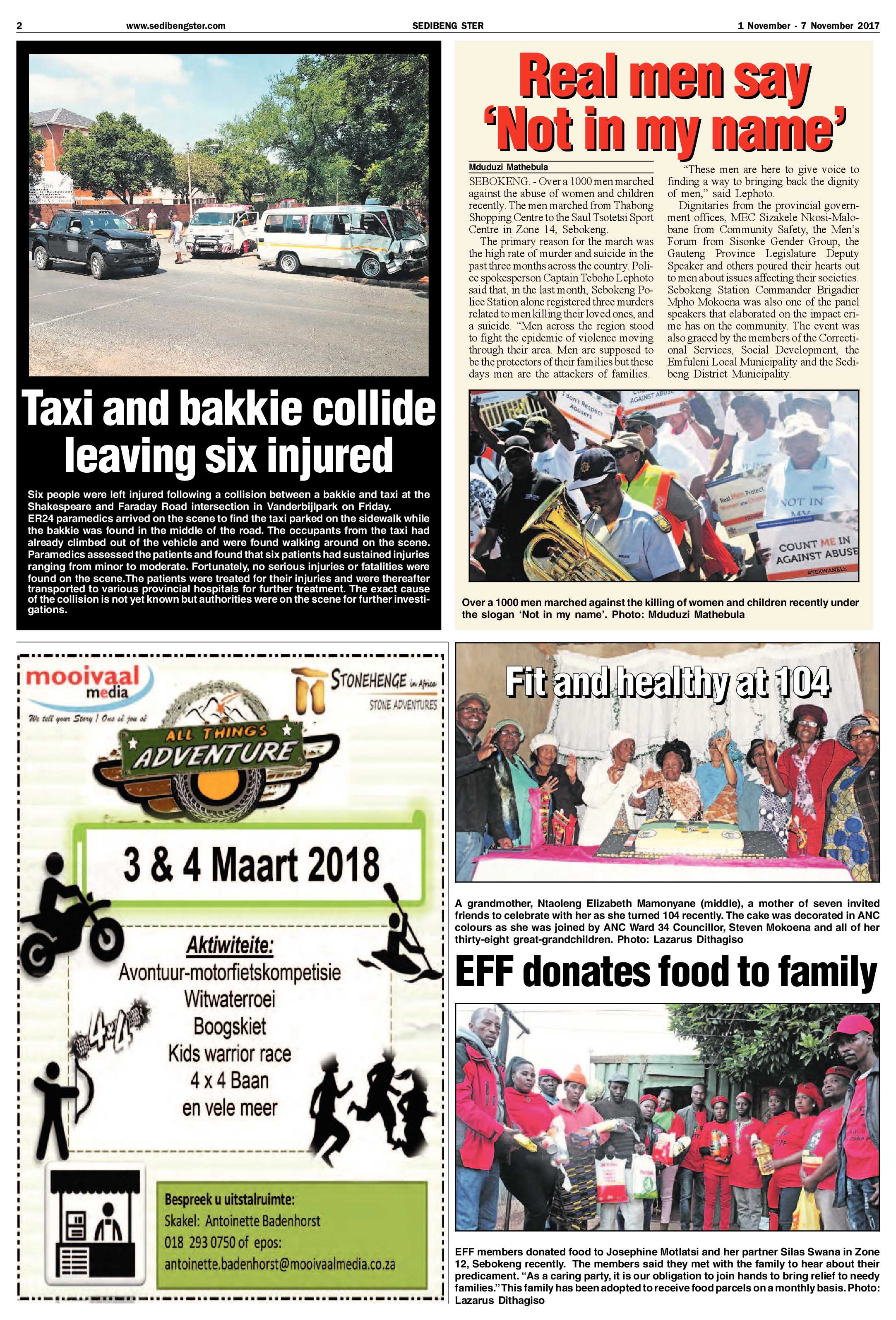 Sedibeng Ster 1 – 7 November 2017 page 2