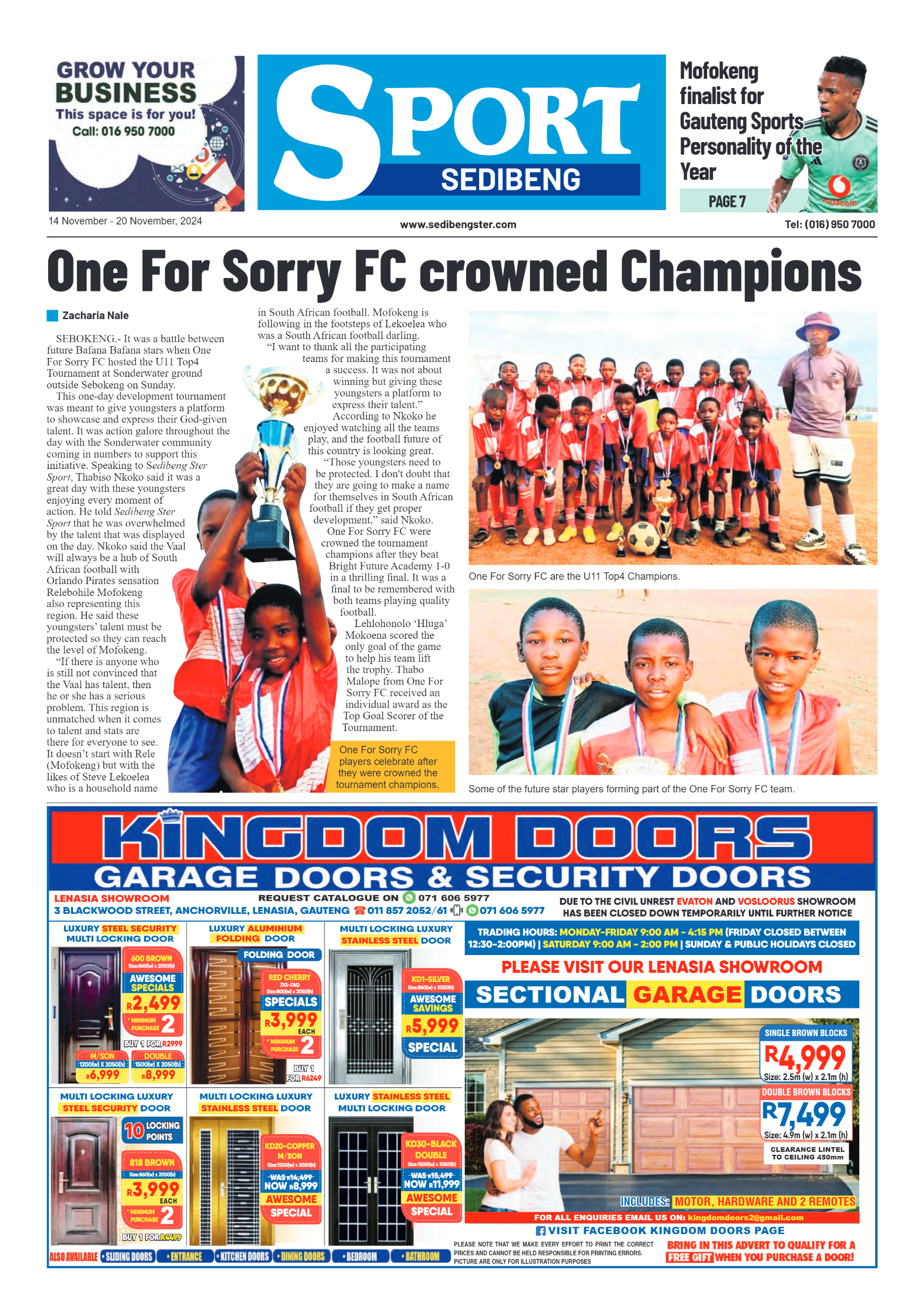 Sedibeng Ster 14 November – 20 November, 2024 page 8