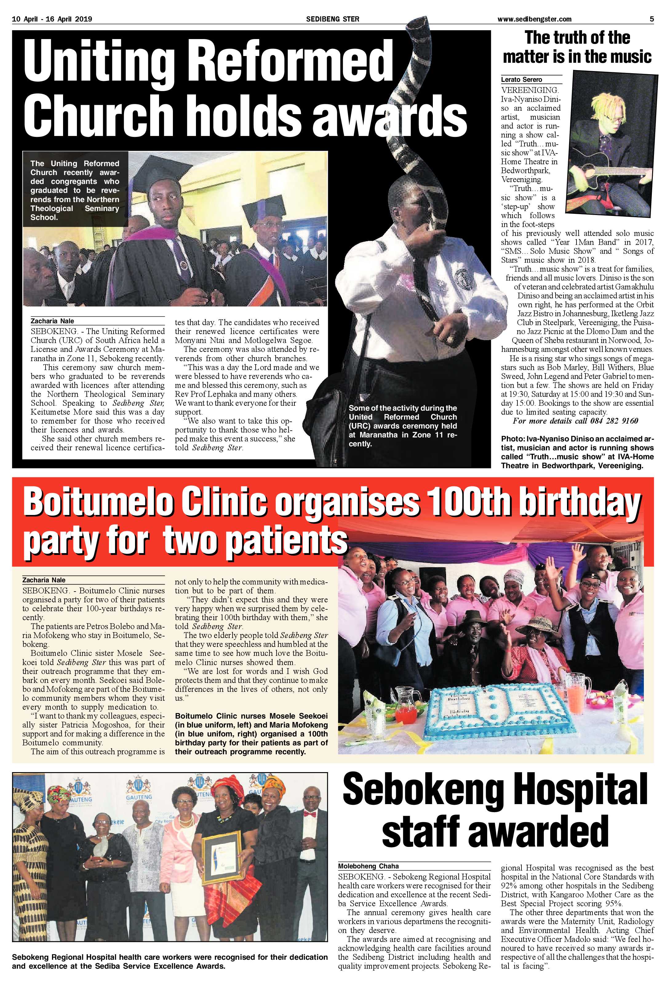 Sedibeng Ster 10 – 16 April 2019 page 5