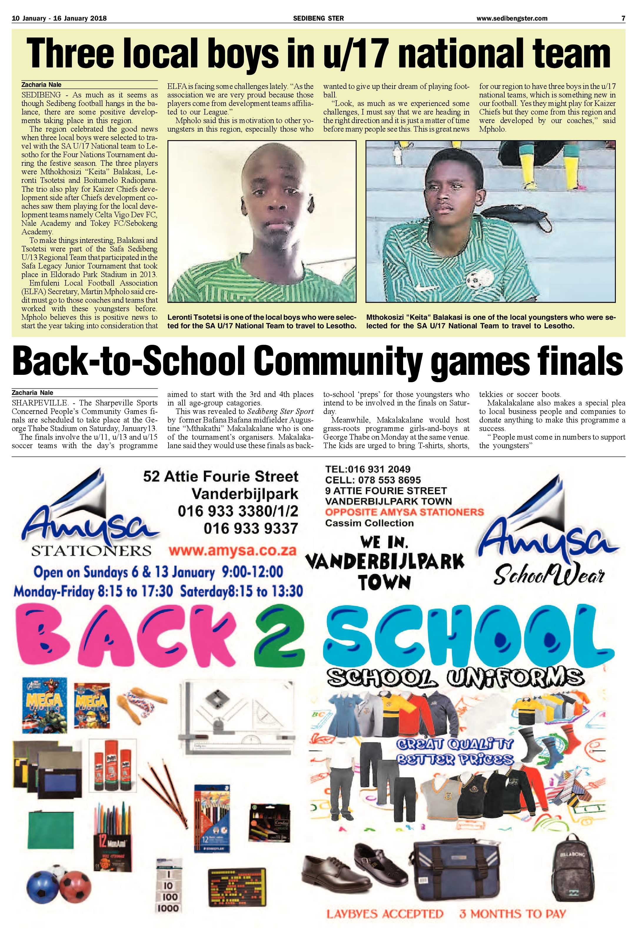 Sedibeng Ster 10 – 16 January 2018 page 7