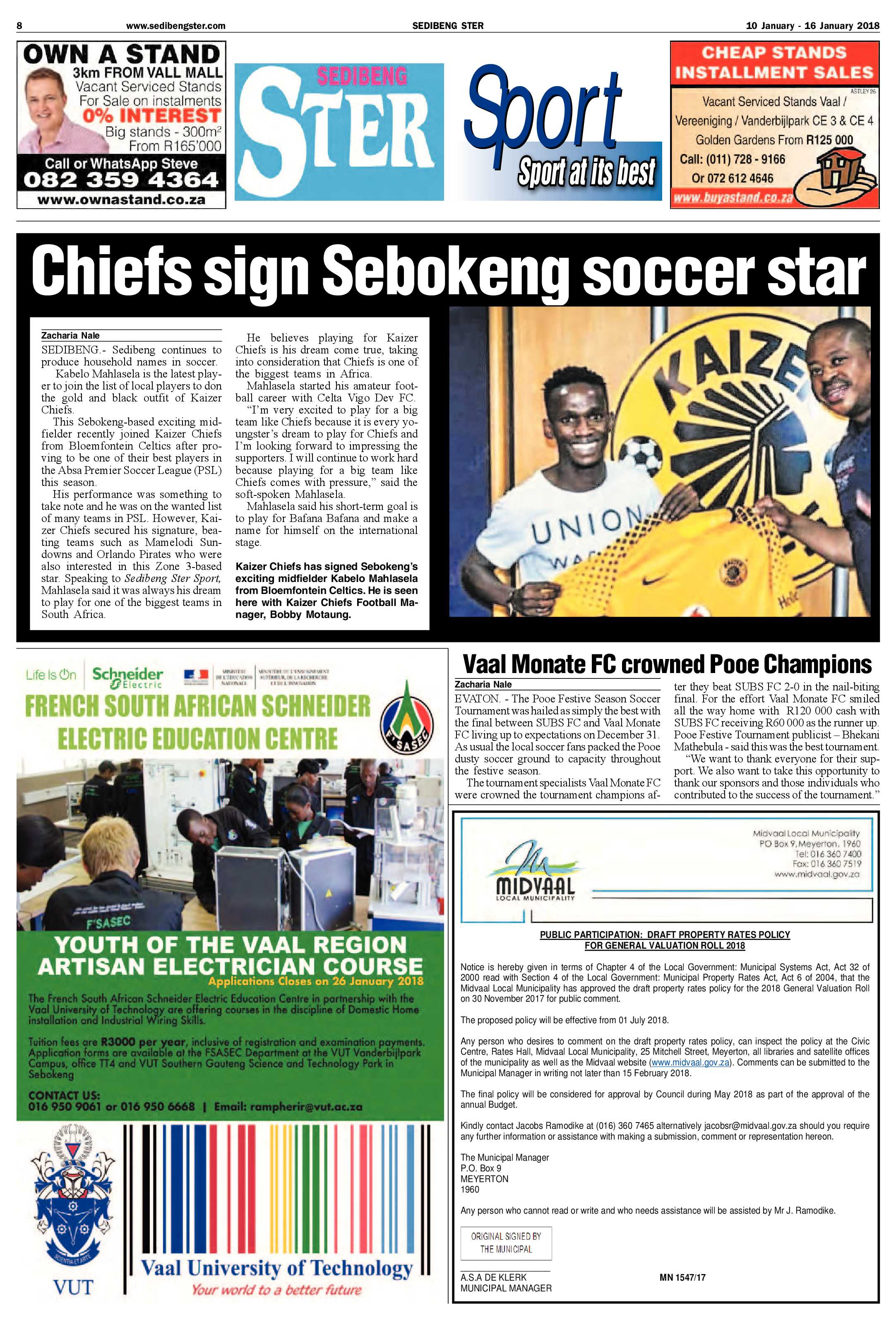 Sedibeng Ster 10 – 16 January 2018 page 8