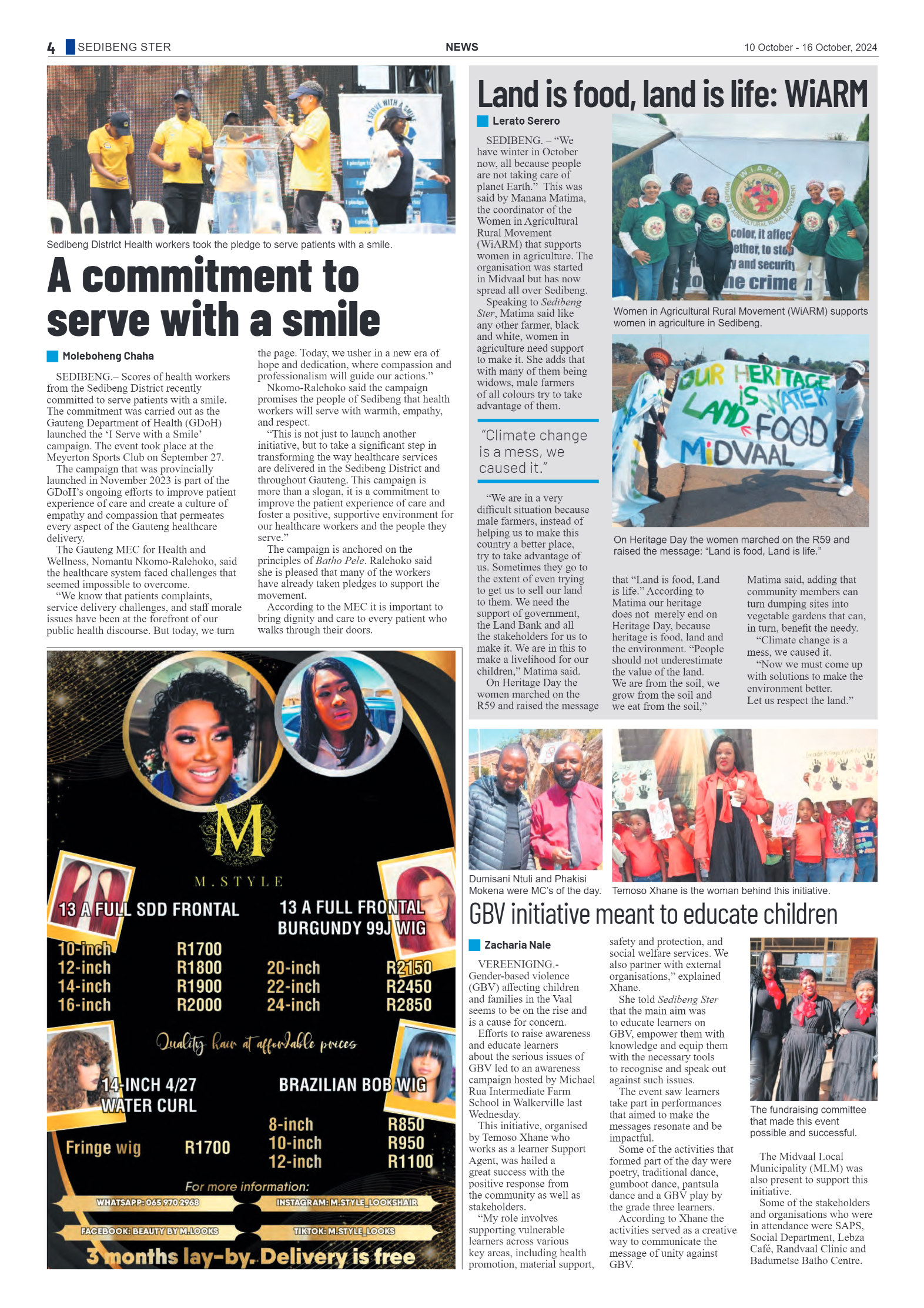 Sedibeng Ster 10 October – 16 October, 2024 page 4