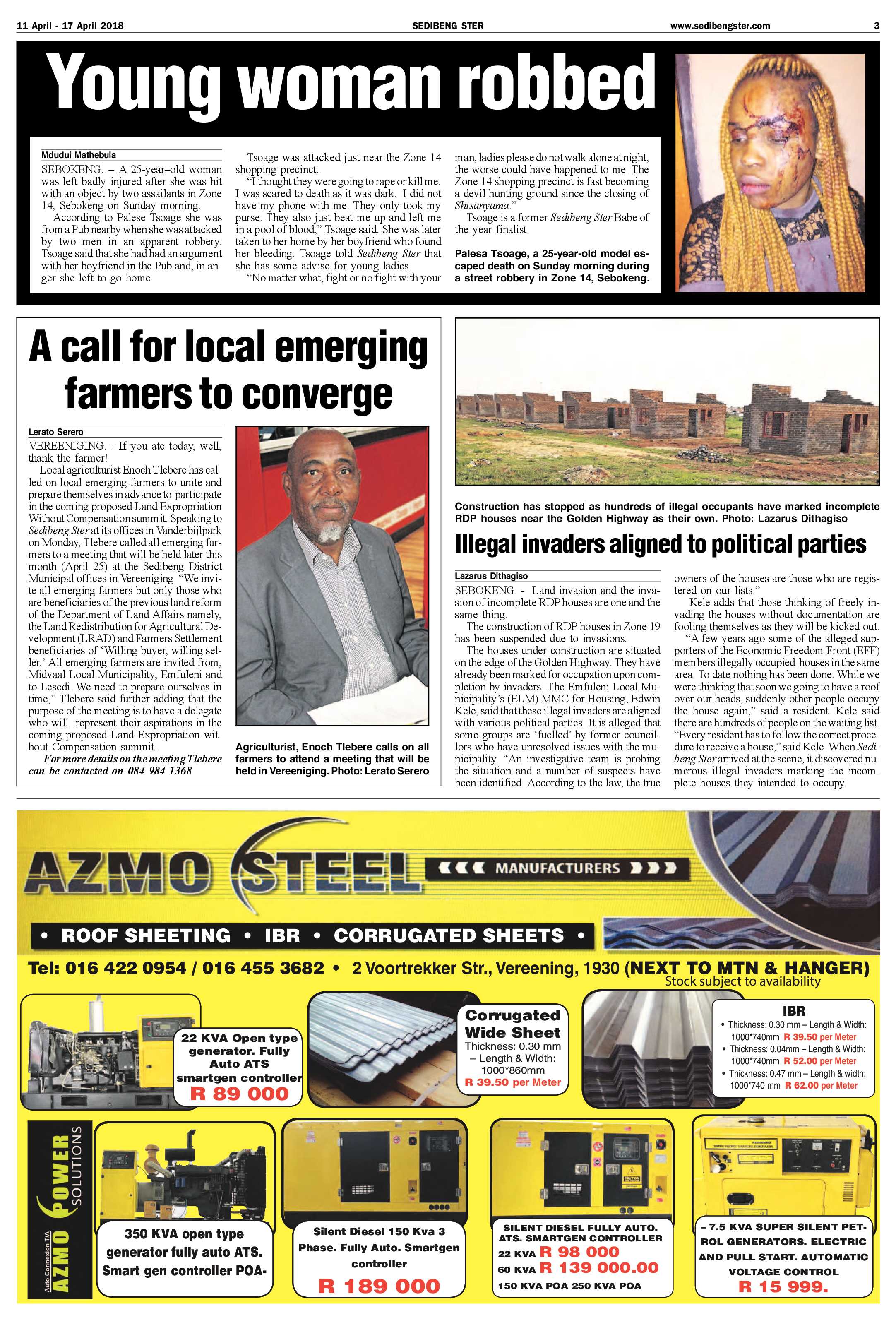 Sedibeng Ster 11 – 17 April 2018 page 3