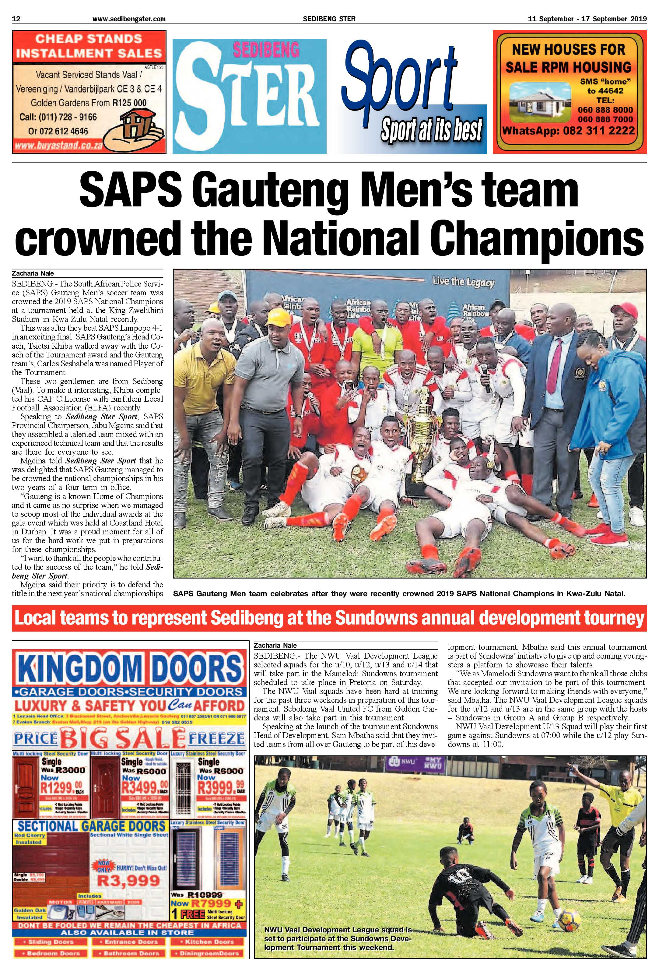 Sedibeng Ster 11 – 17 September 2019 page 12