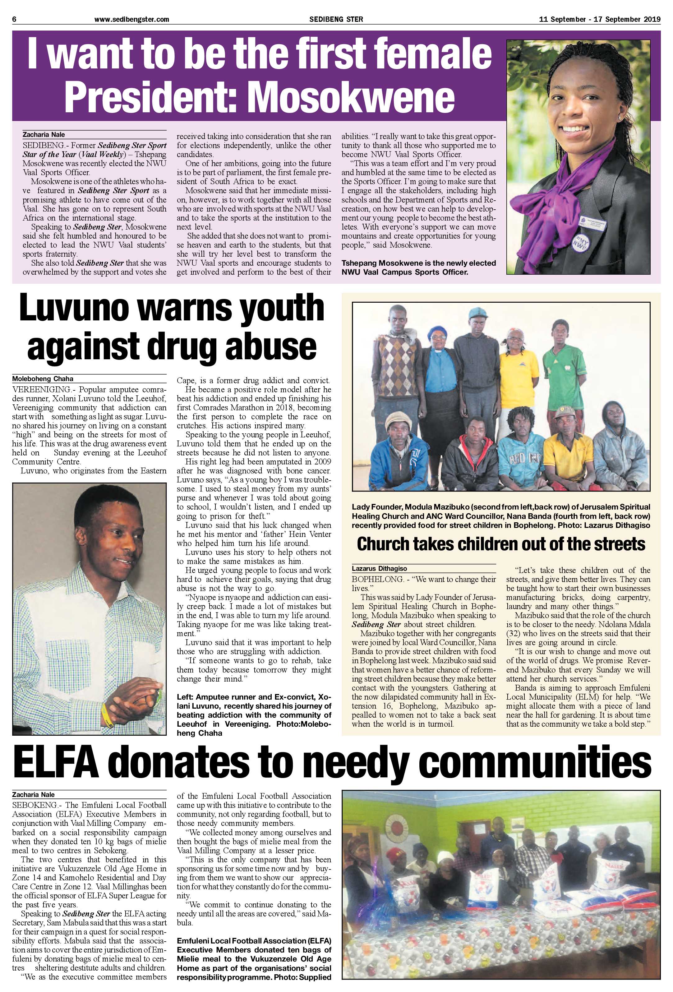 Sedibeng Ster 11 – 17 September 2019 page 6