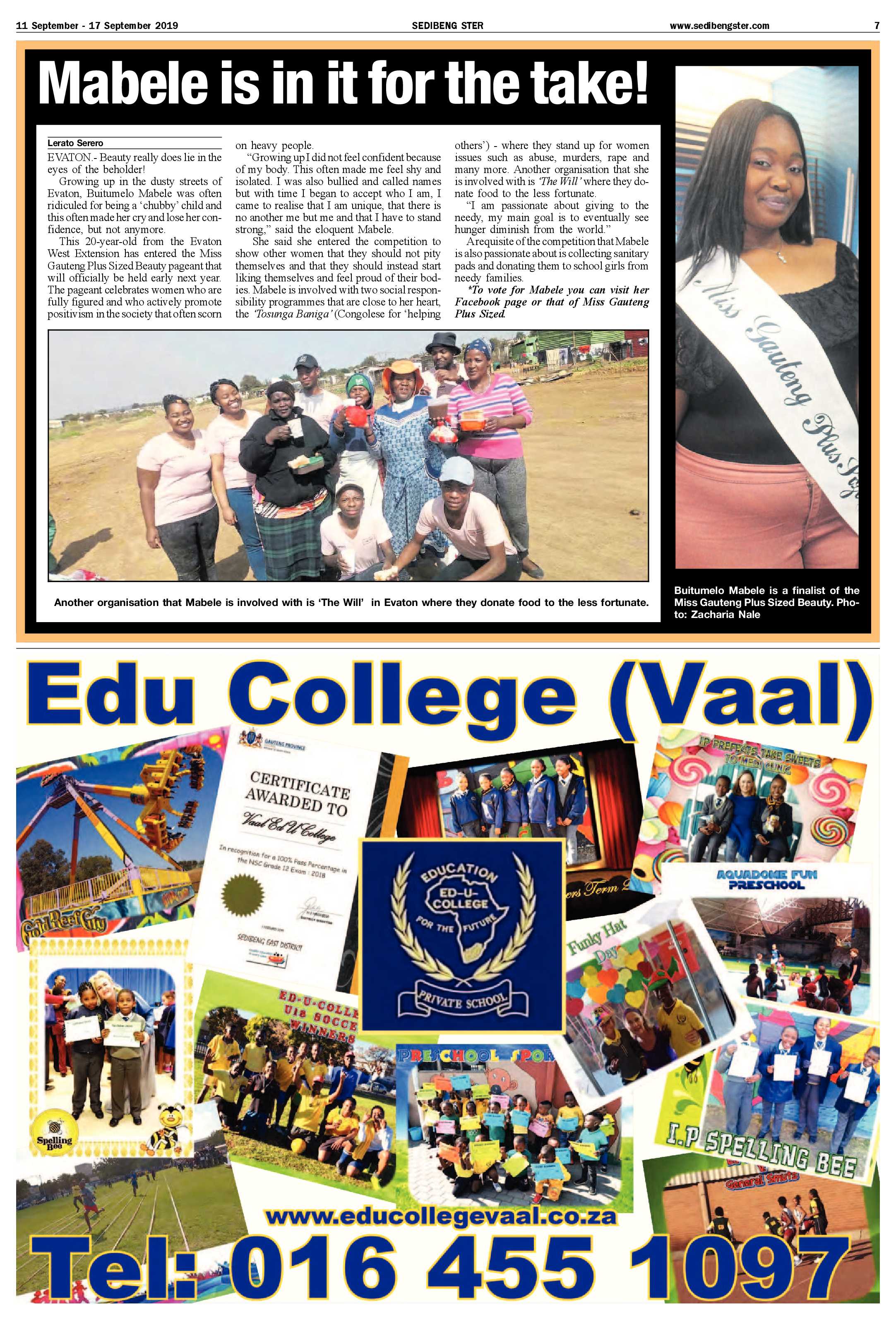 Sedibeng Ster 11 – 17 September 2019 page 7