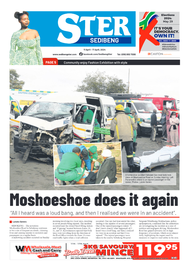 Sedibeng Ster 11 April – 17 April, 2024 page 1