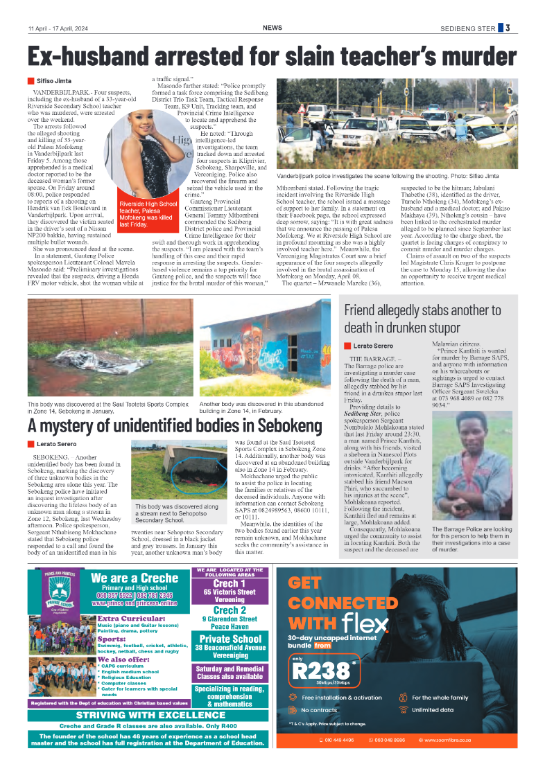 Sedibeng Ster 11 April – 17 April, 2024 page 3