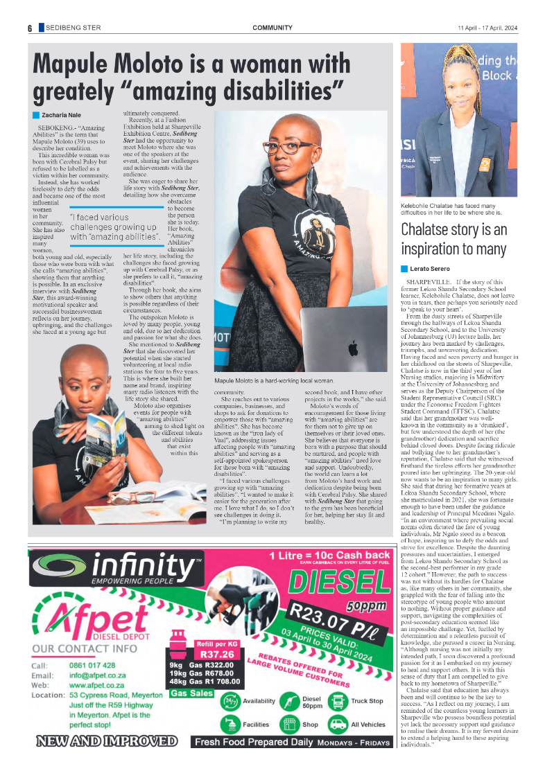 Sedibeng Ster 11 April – 17 April, 2024 page 6