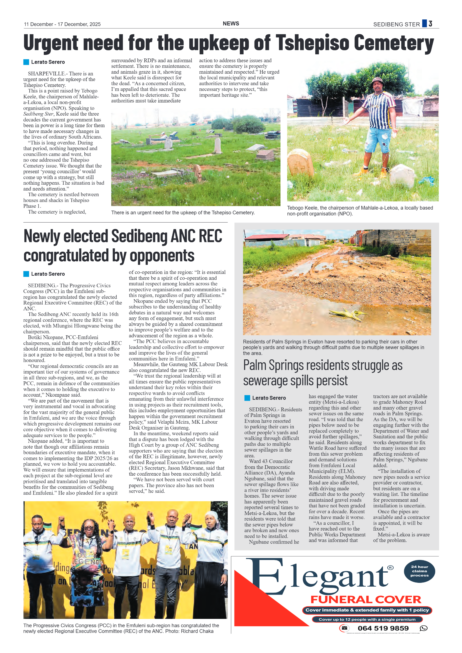 Sedibeng Ster 11 December – 17 December, 2025 page 3