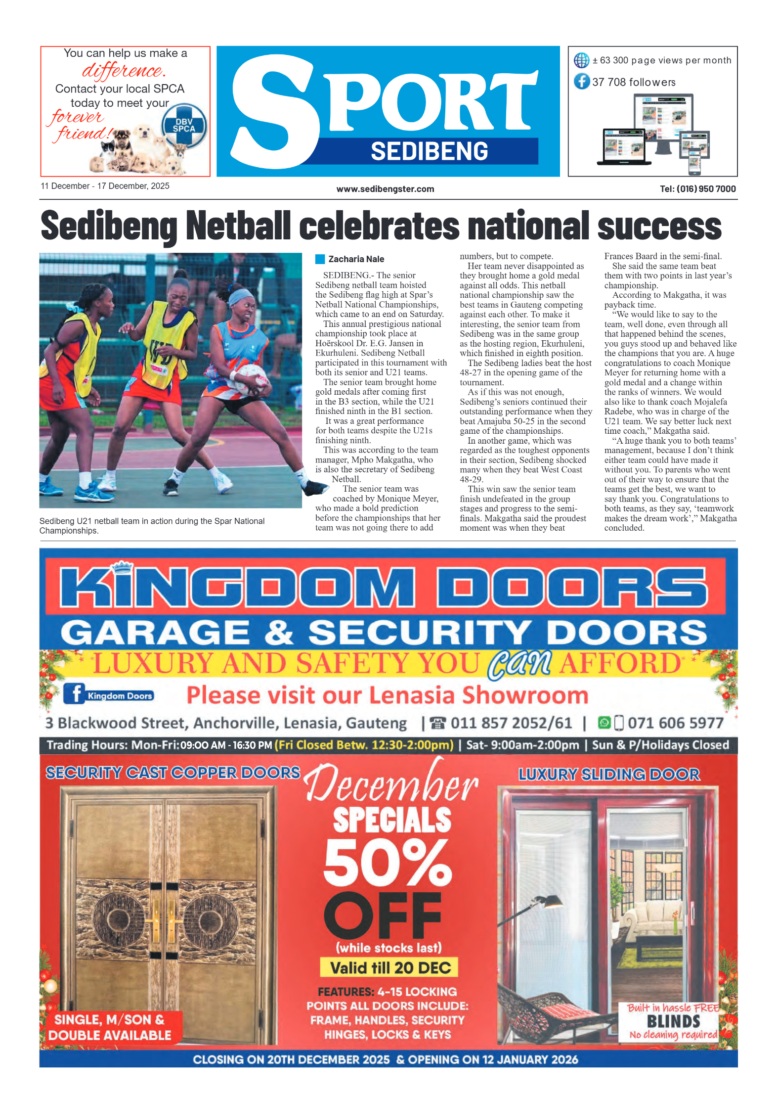 Sedibeng Ster 11 December – 17 December, 2025 page 8