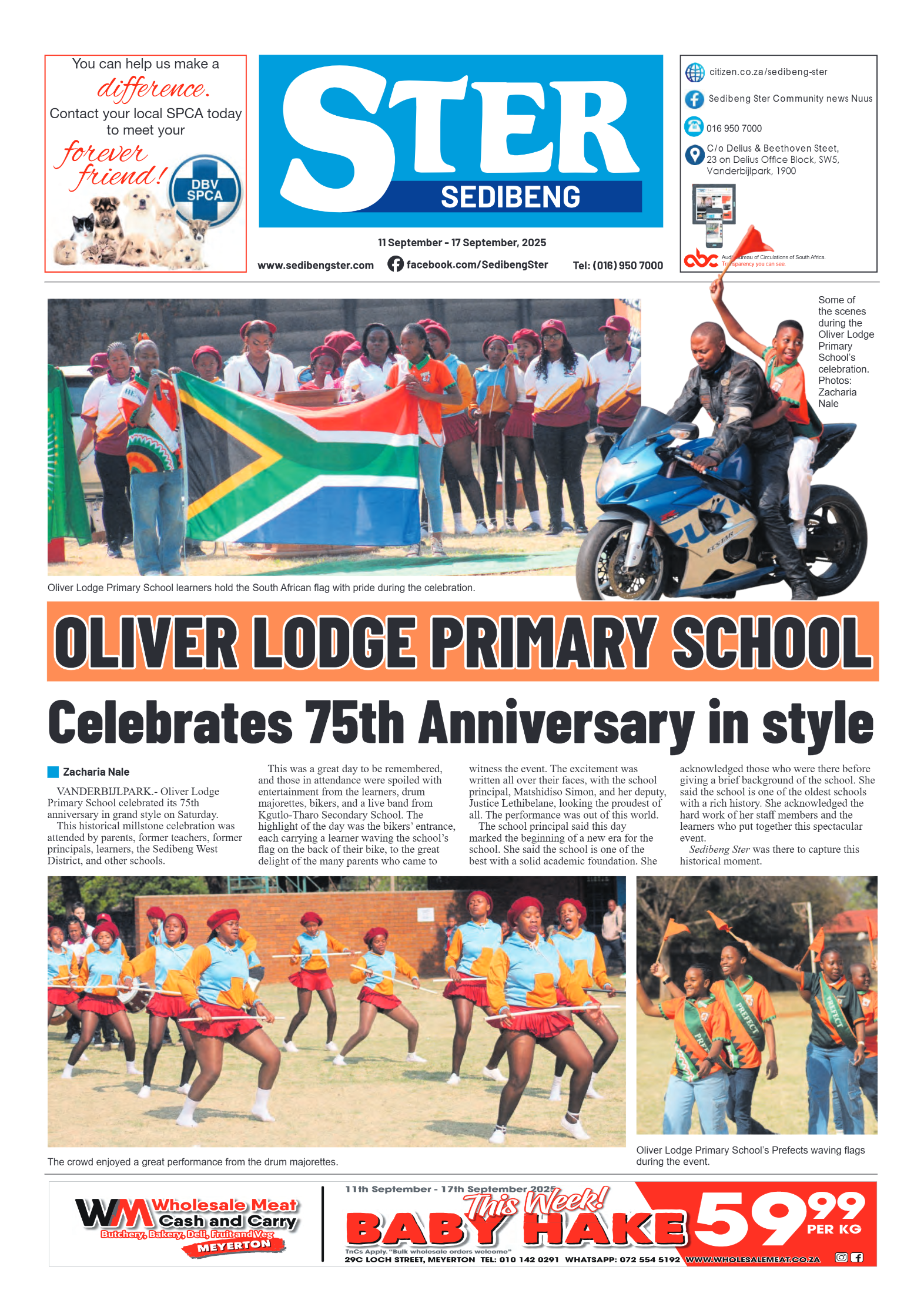 Sedibeng Ster 11 September – 17 September, 2025 page 1
