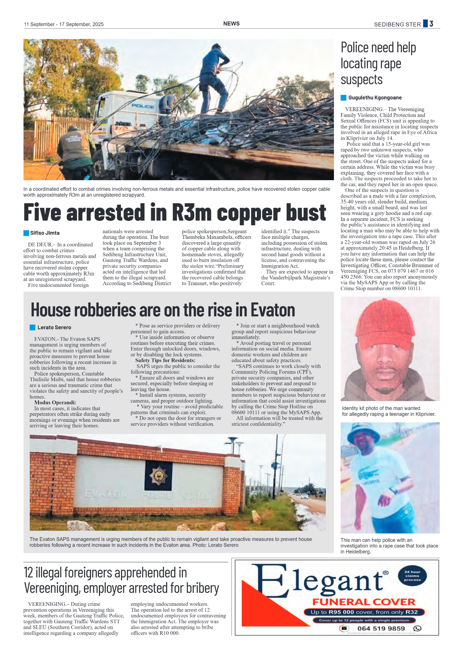 Sedibeng Ster 11 September – 17 September, 2025 page 3