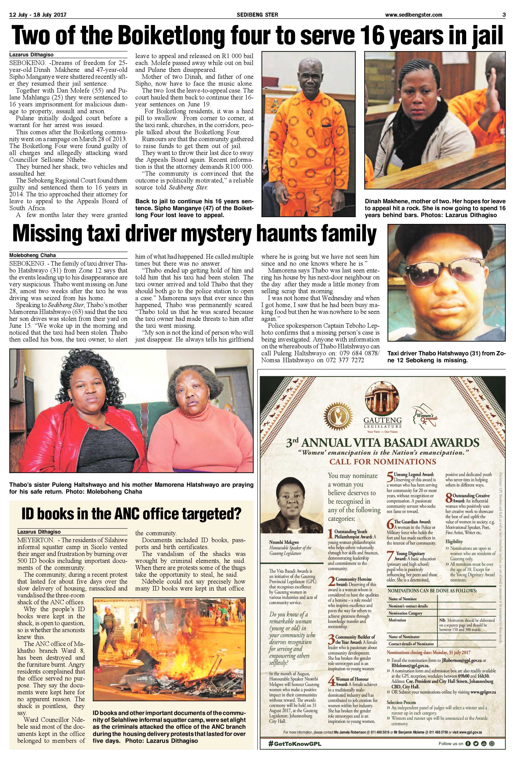 Sedibeng Ster 12 – 15 July 2017 page 3