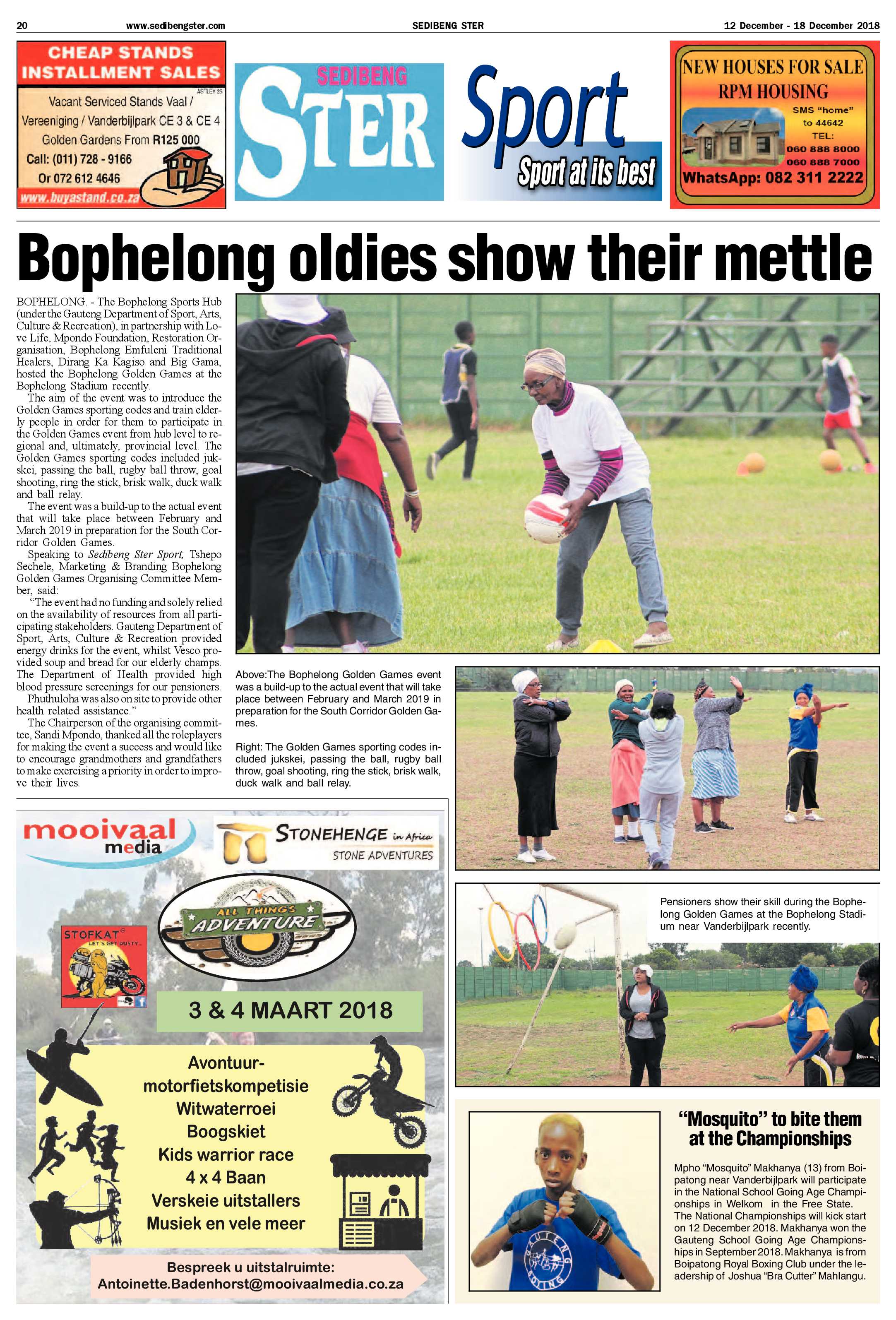 Sedibeng Ster 12 – 18 December 2018 page 20
