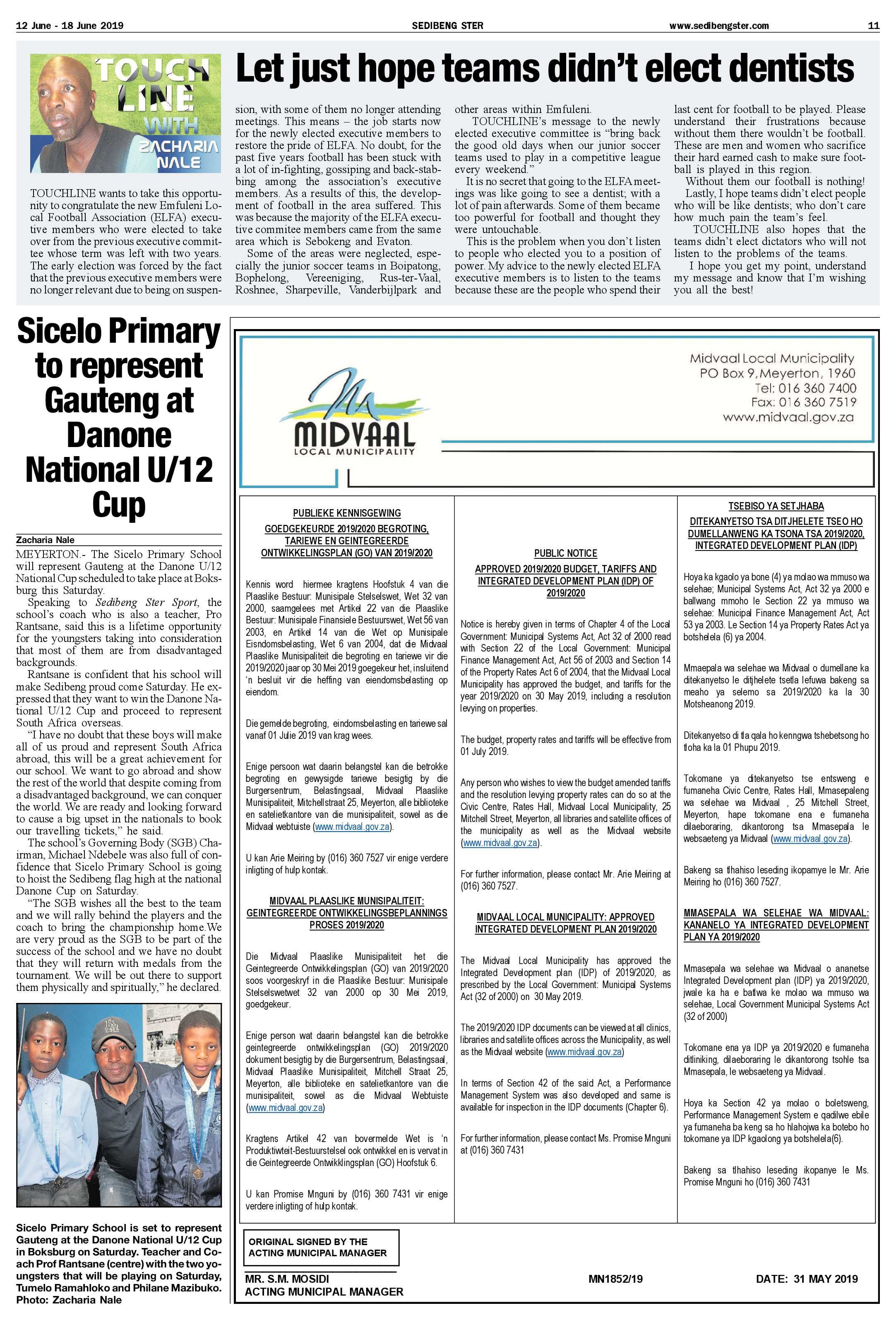 Sedibeng Ster 12 – 18 June 2019 page 11