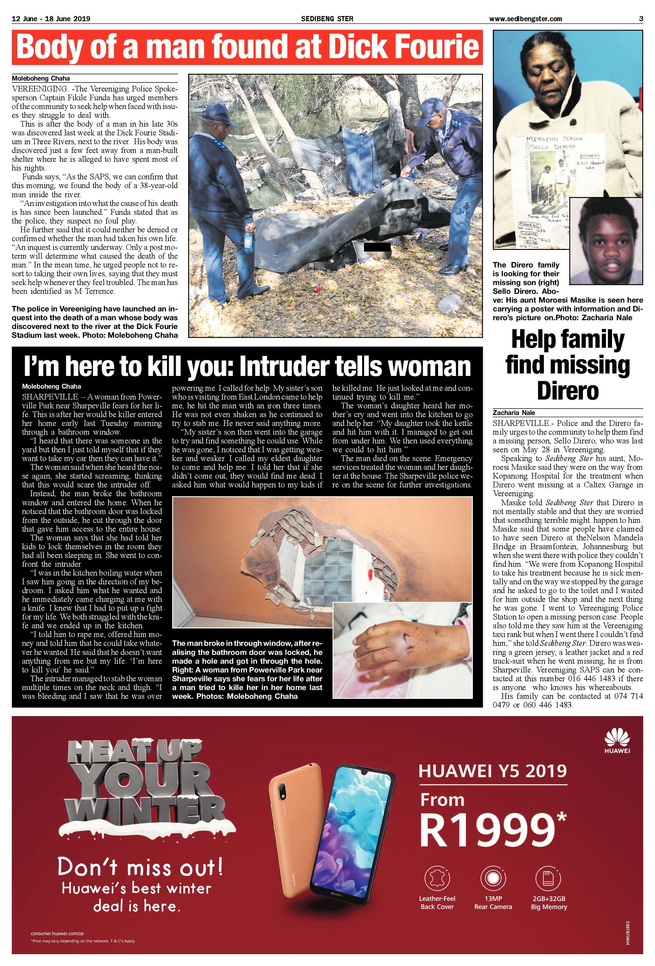 Sedibeng Ster 12 – 18 June 2019 page 3