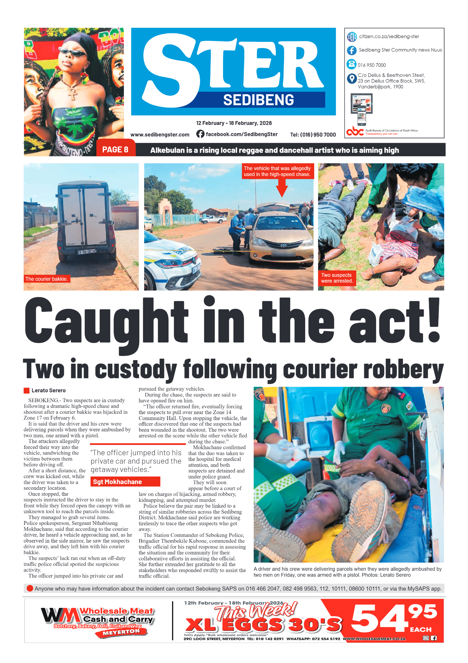 Sedibeng Ster – 12 February 2026 page 1