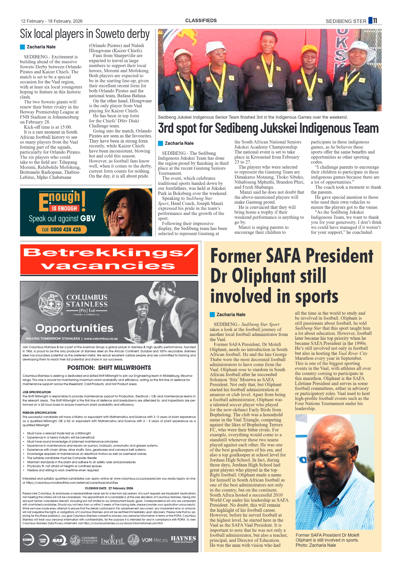 Sedibeng Ster – 12 February 2026 page 11