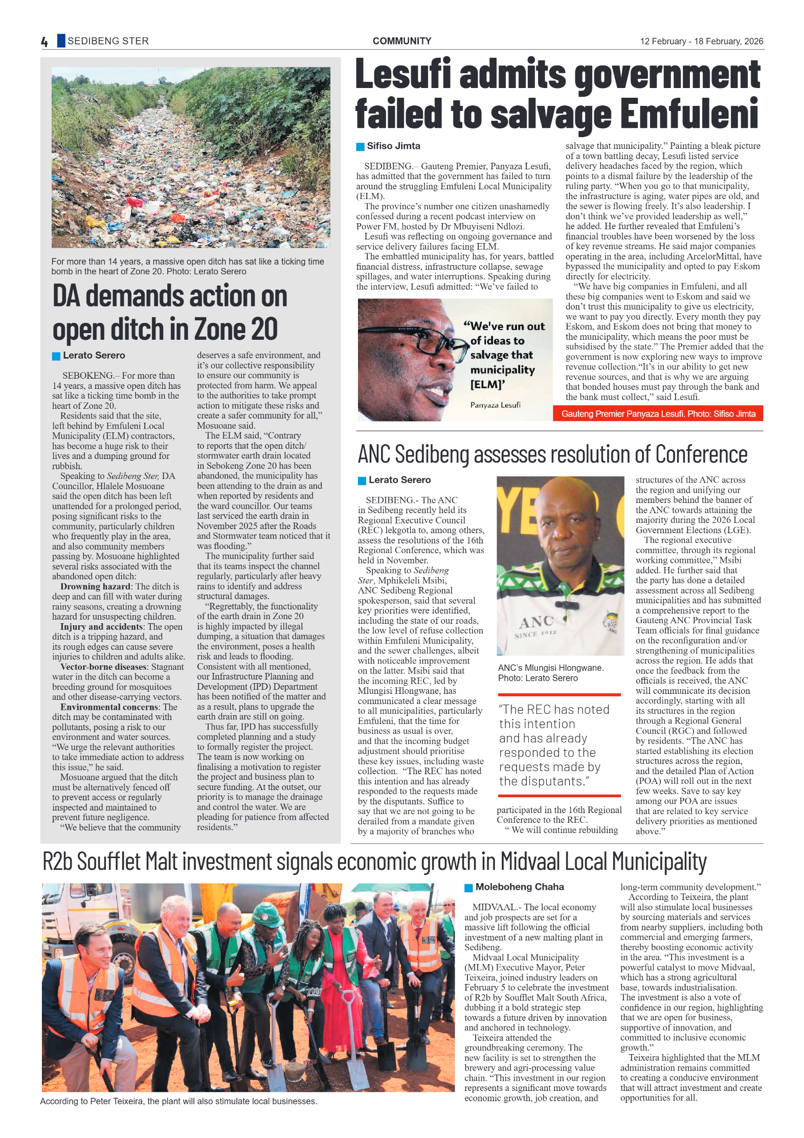 Sedibeng Ster – 12 February 2026 page 4