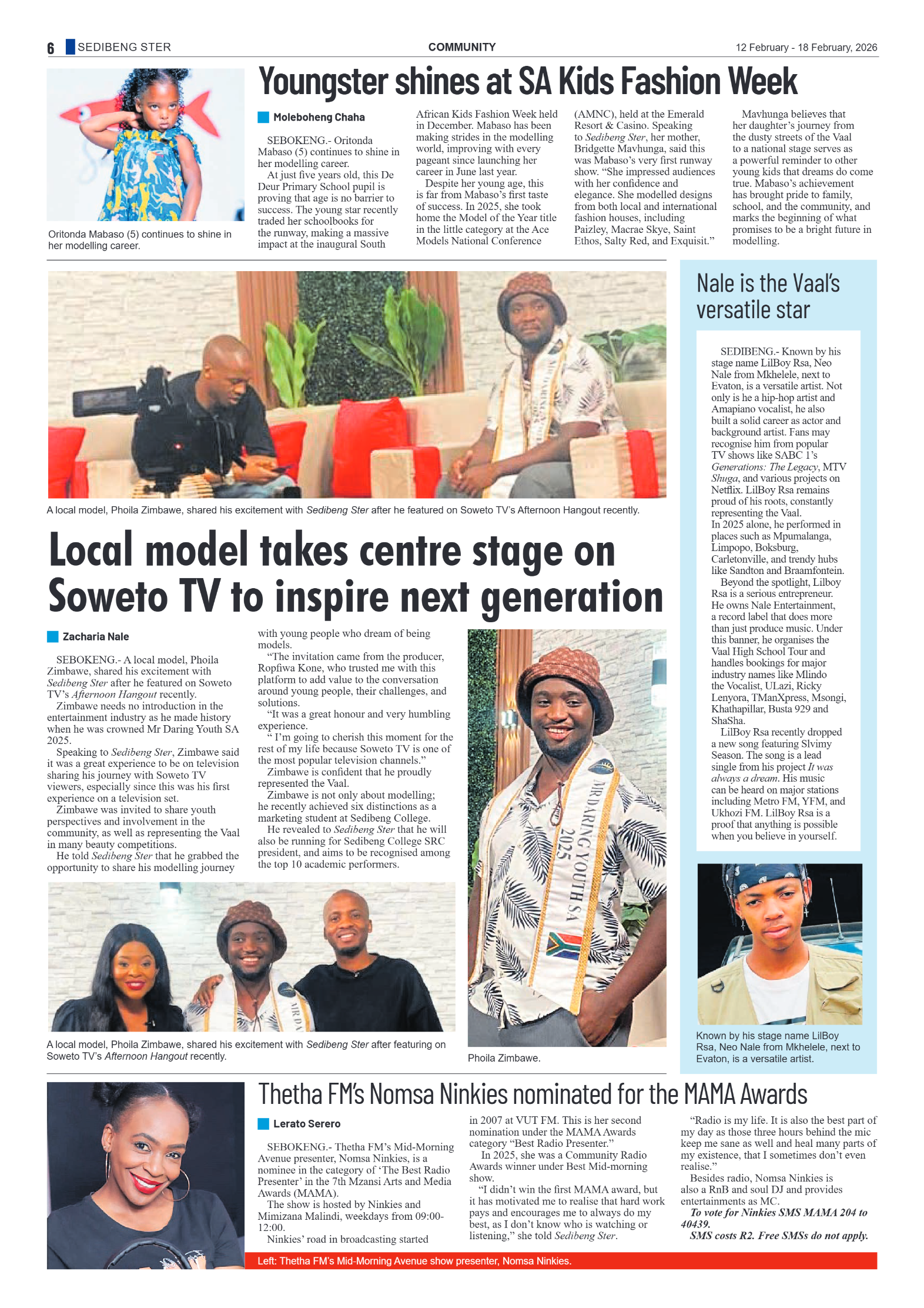 Sedibeng Ster – 12 February 2026 page 6