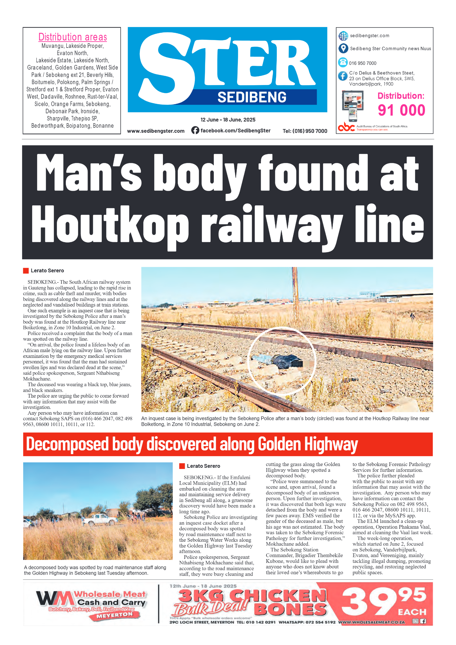 Sedibeng Ster 12 June – 18 June, 2025 page 1
