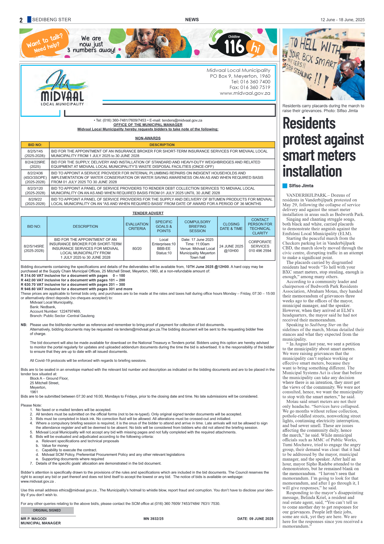 Sedibeng Ster 12 June – 18 June, 2025 page 2