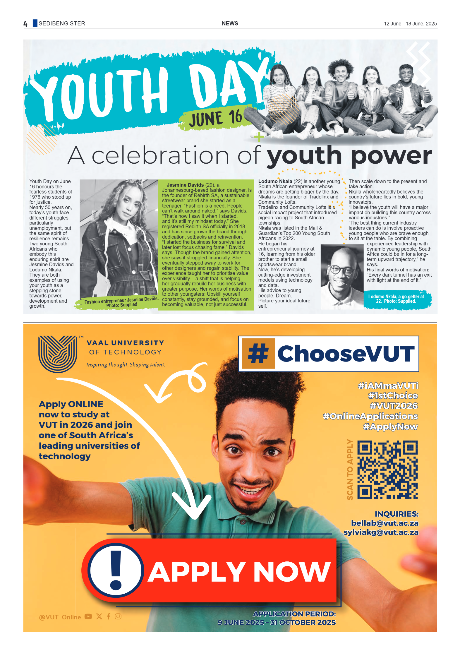 Sedibeng Ster 12 June – 18 June, 2025 page 4