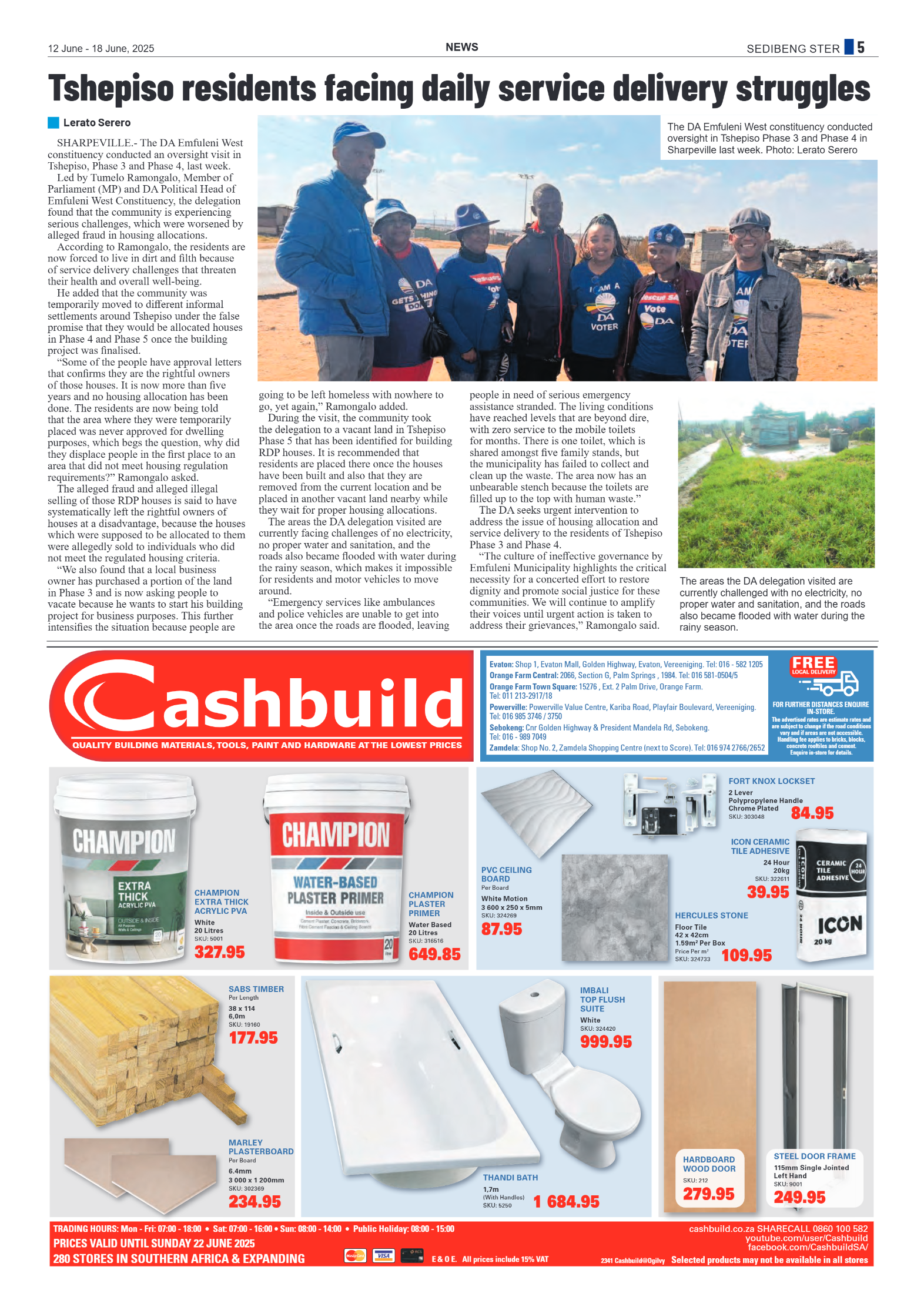 Sedibeng Ster 12 June – 18 June, 2025 page 5