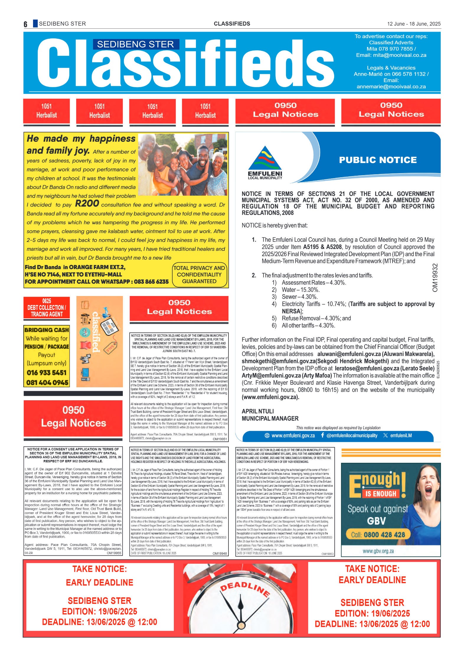 Sedibeng Ster 12 June – 18 June, 2025 page 6