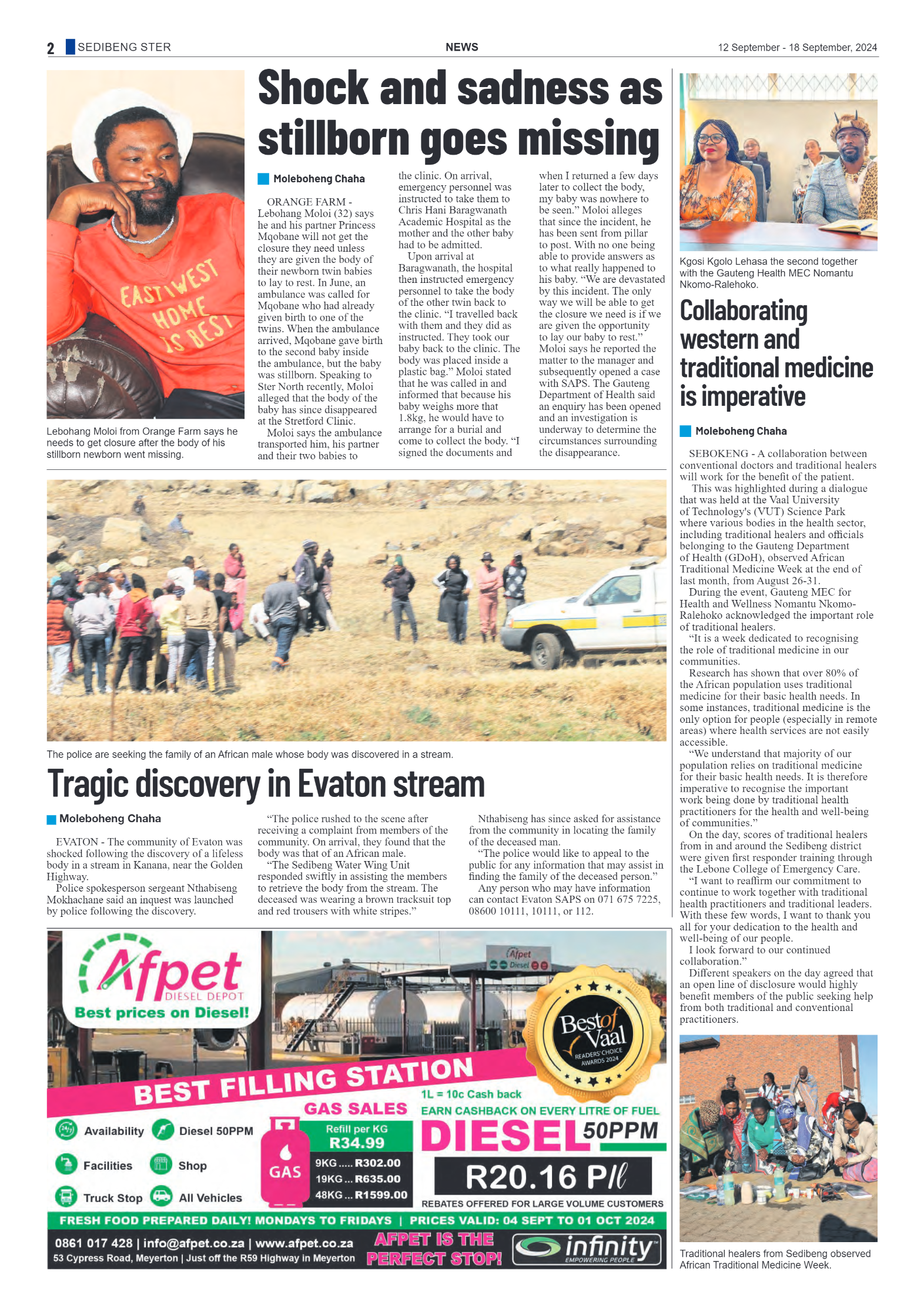 Sedibeng Ster 12 September – 18 September, 2024 page 2