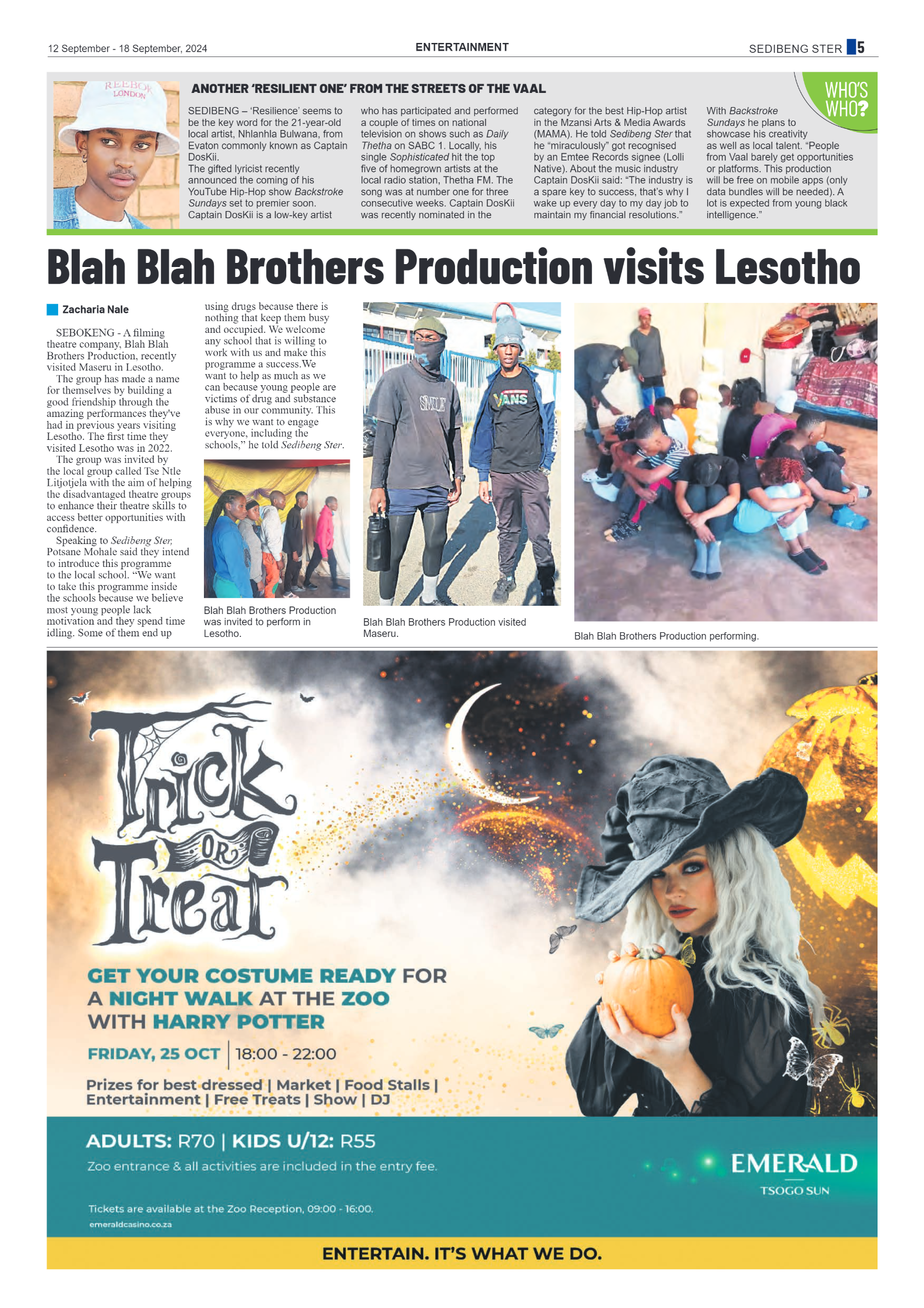 Sedibeng Ster 12 September – 18 September, 2024 page 5