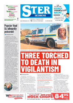 Sedibeng Ster 12 September – 18 September, 2024