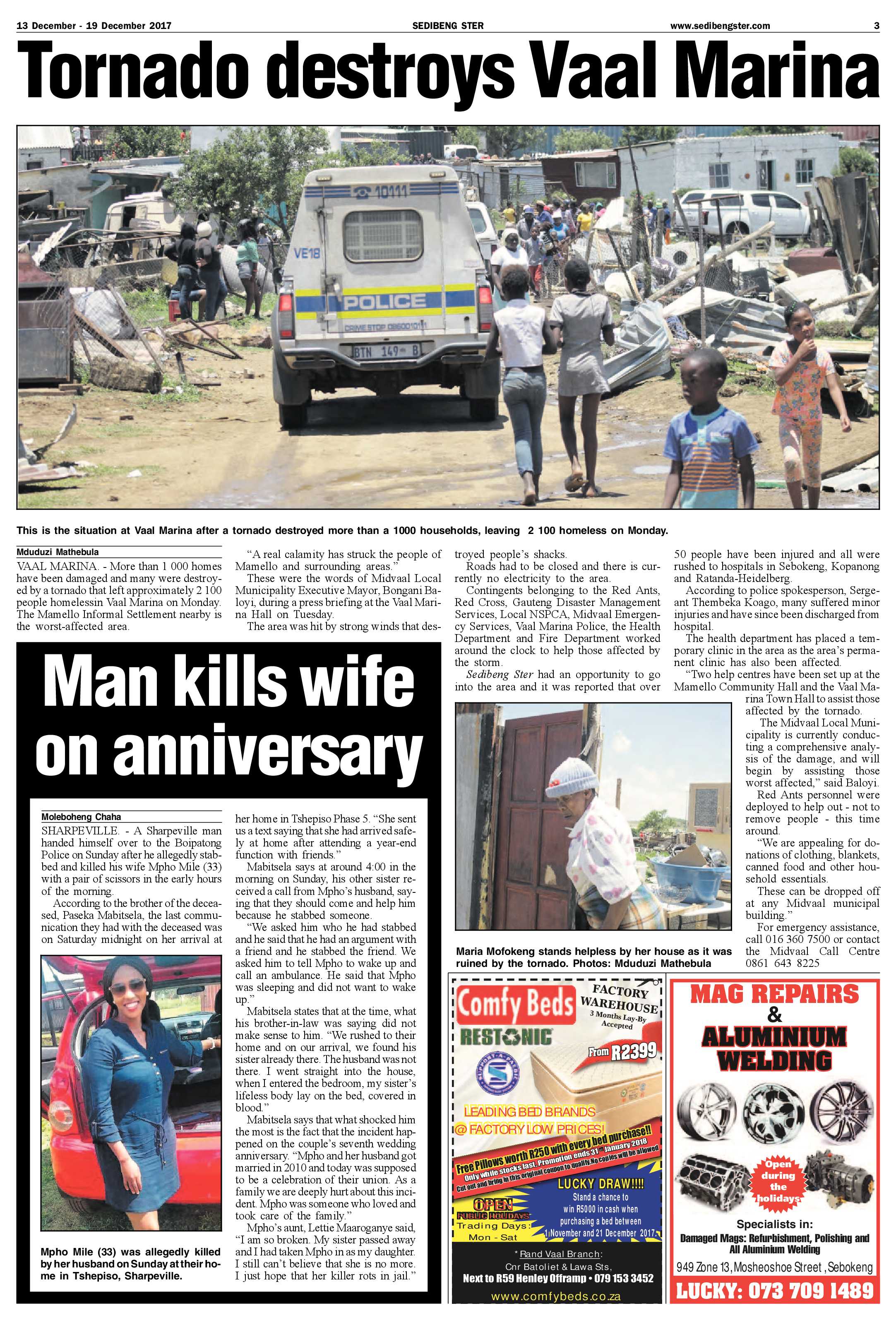 Sedibeng Ster 13 – 18 December 2017 page 3