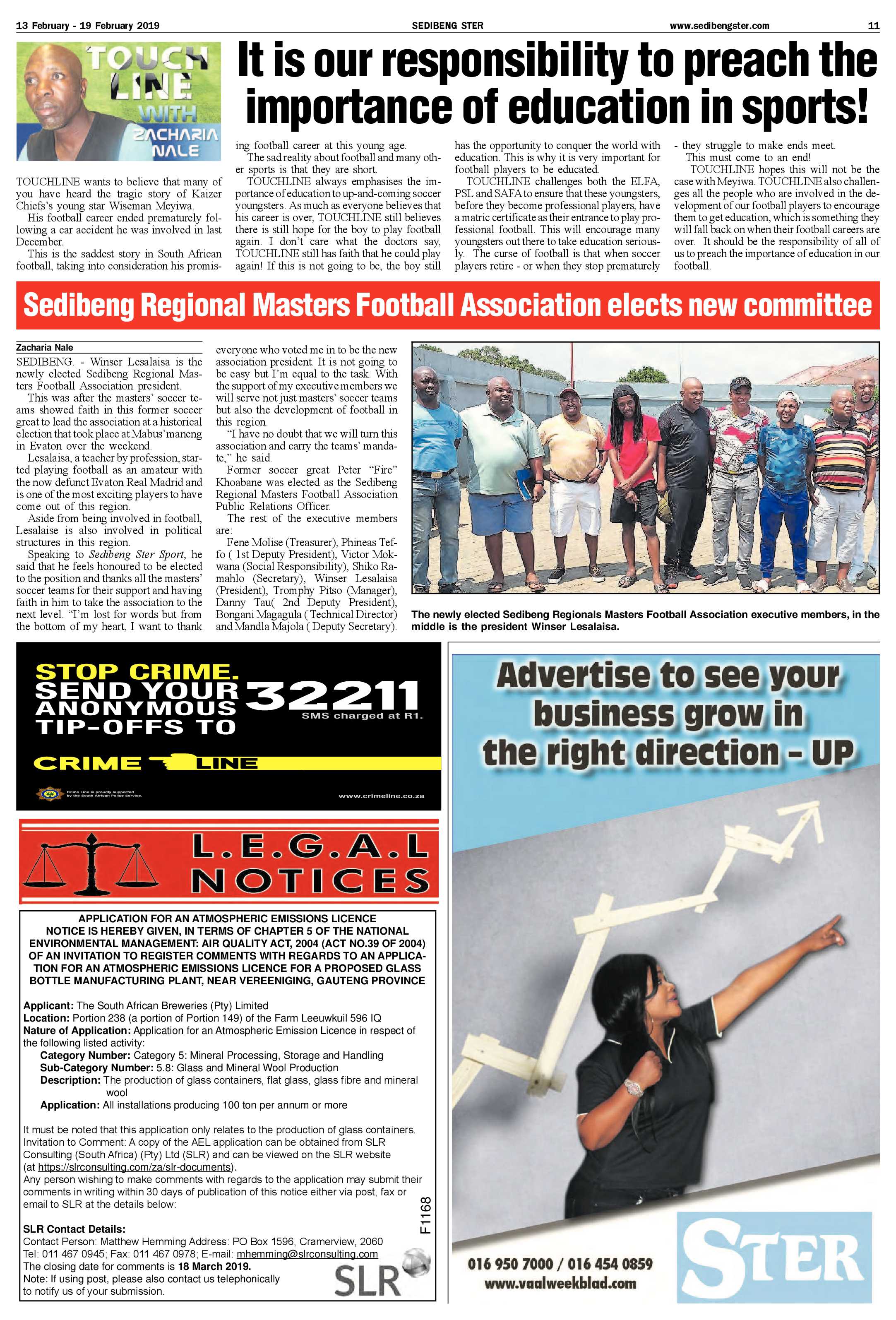 Sedibeng Ster 13 – 19 February 2019 page 11