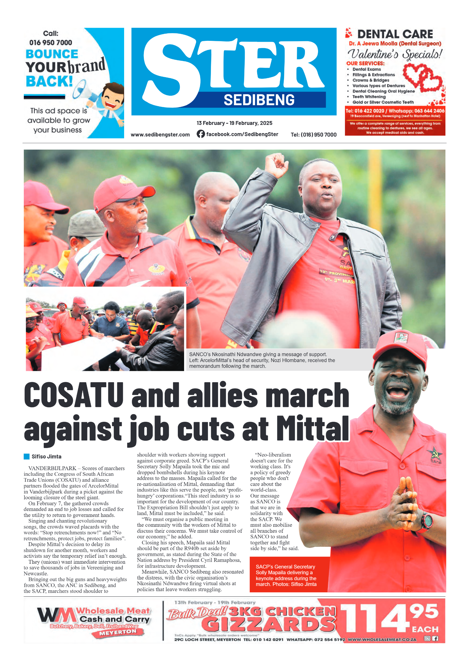 Sedibeng Ster 13 February – 19 February, 2025 page 1