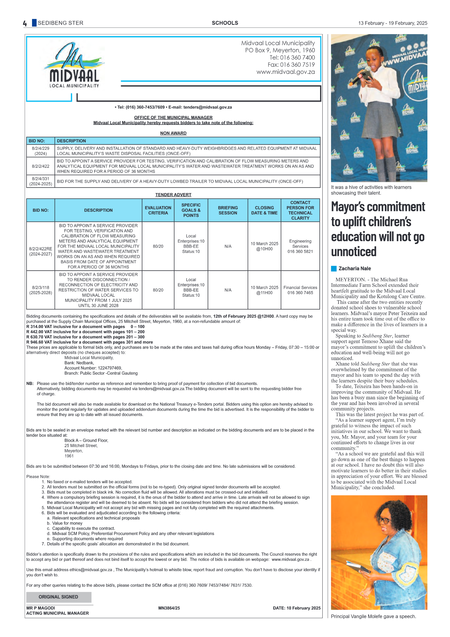 Sedibeng Ster 13 February – 19 February, 2025 page 4