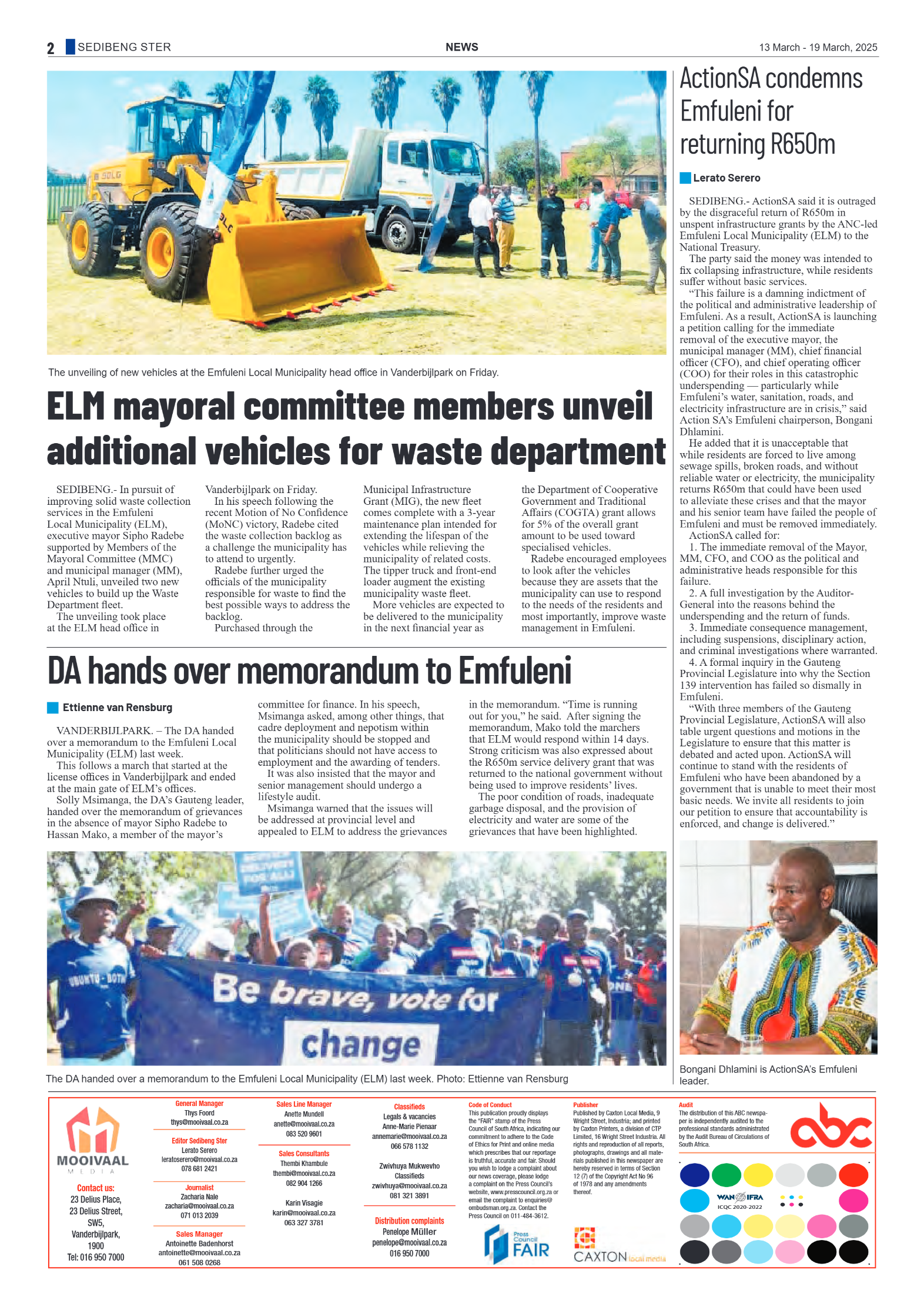 Sedibeng Ster 13 March – 19 March, 2025 page 2