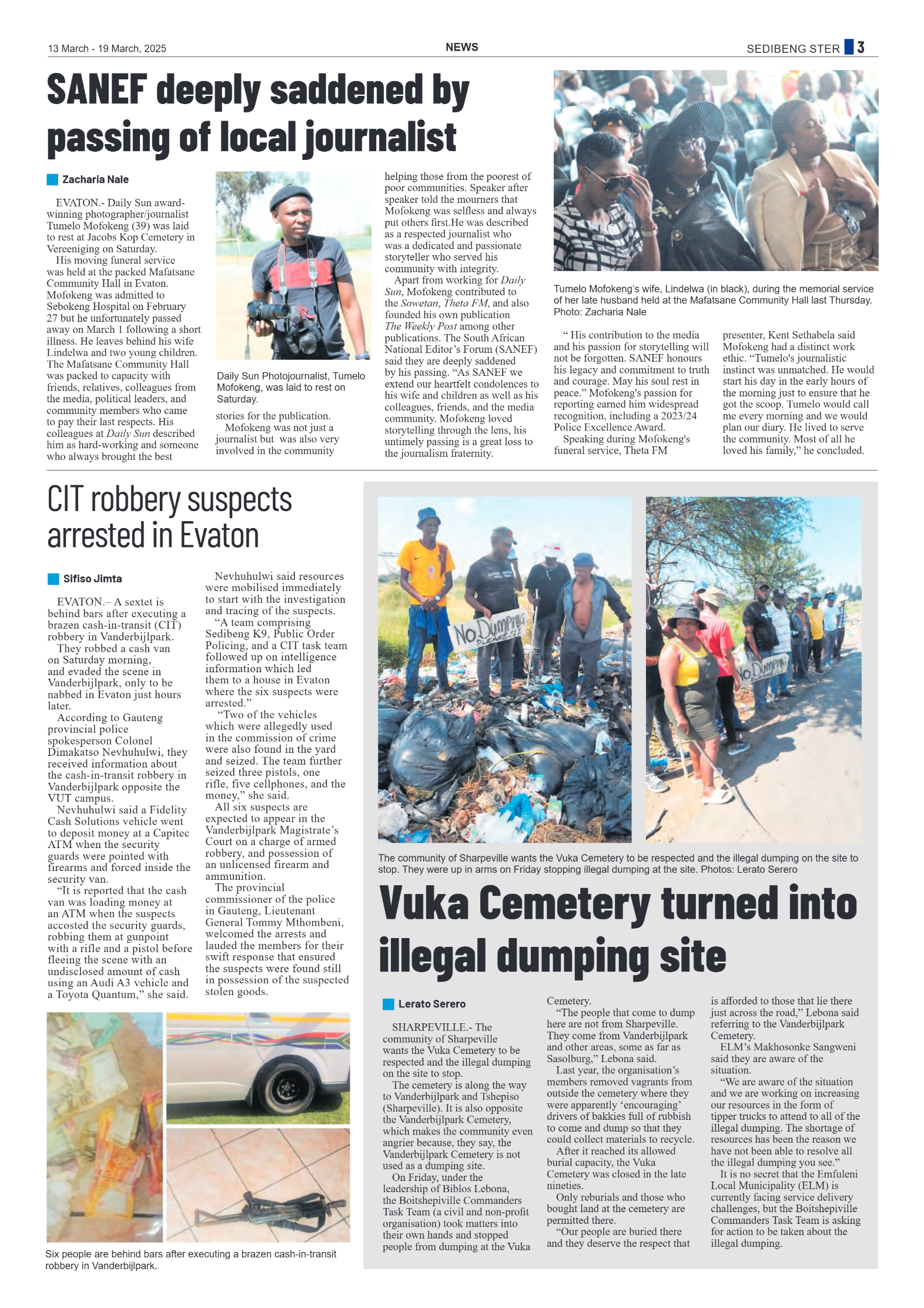 Sedibeng Ster 13 March – 19 March, 2025 page 3