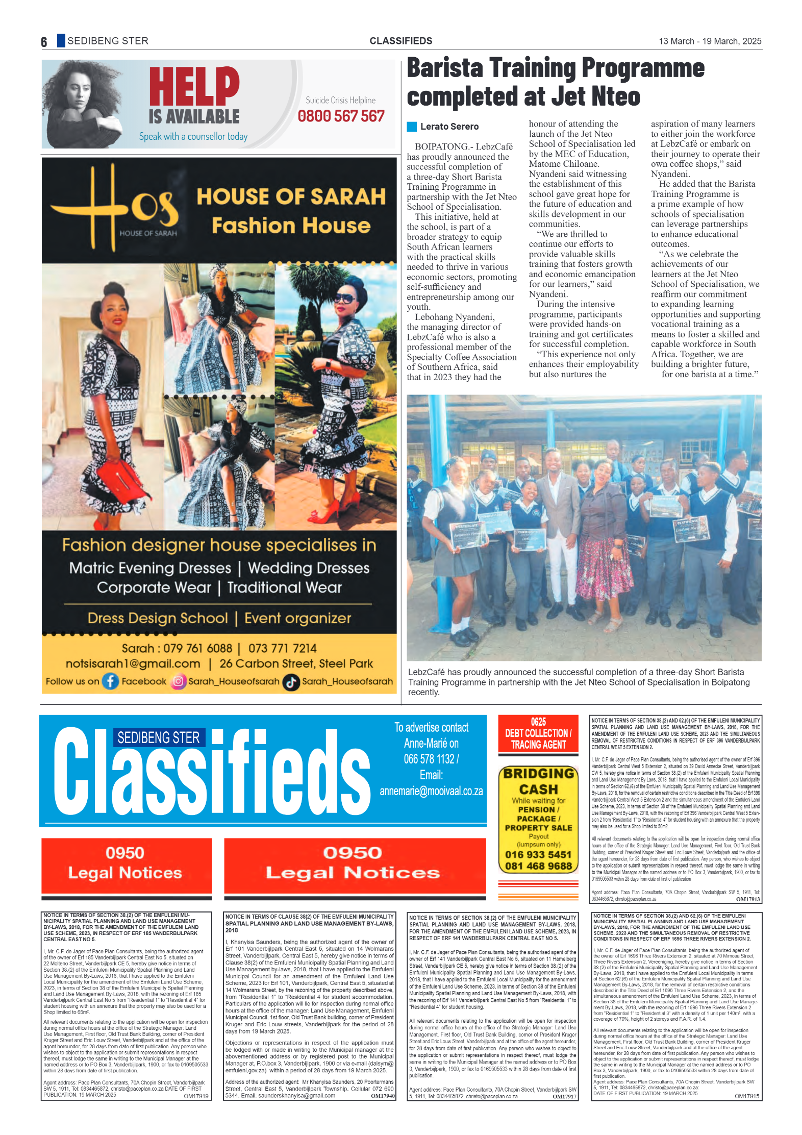 Sedibeng Ster 13 March – 19 March, 2025 page 6