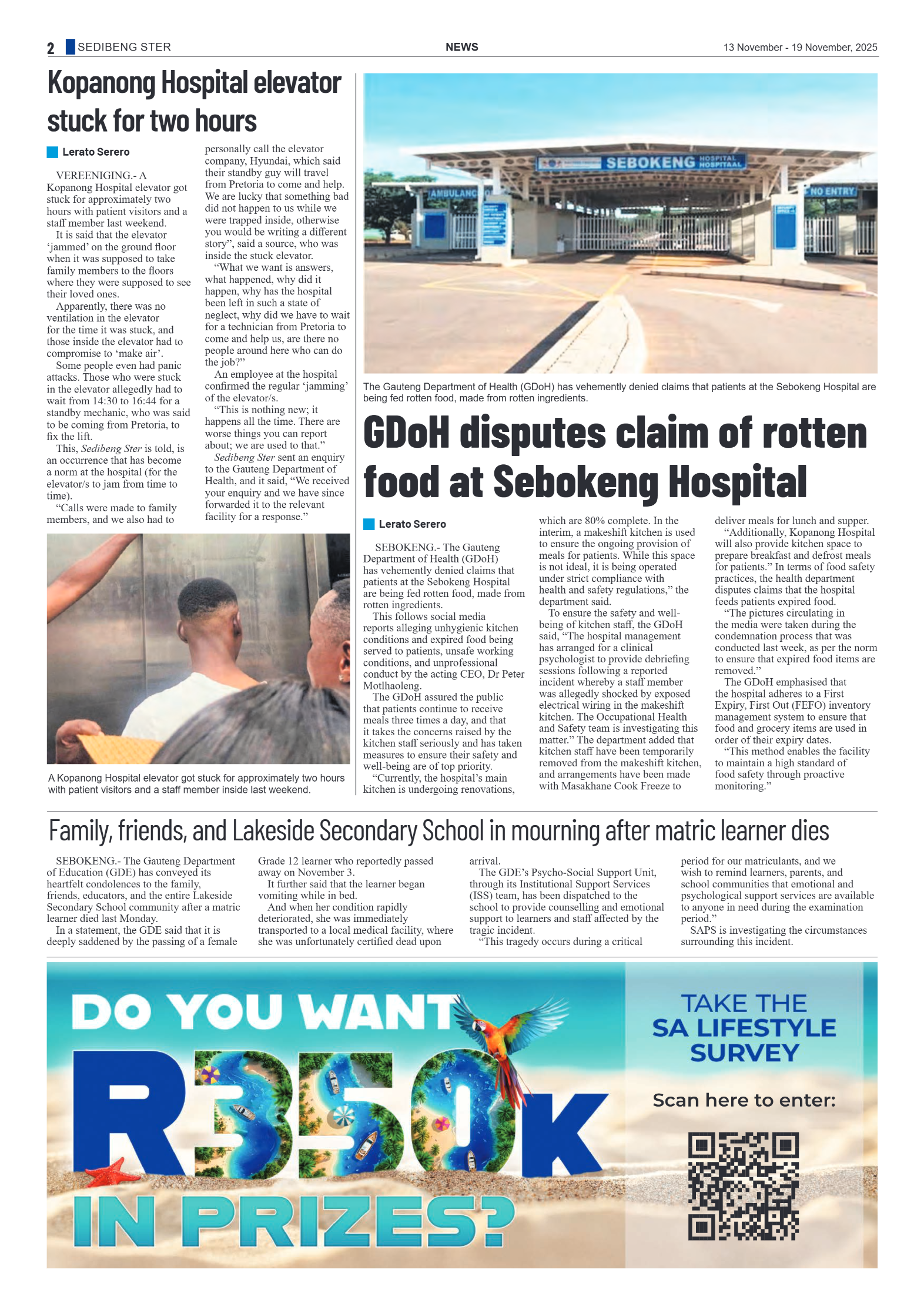 Sedibeng Ster 13 November – 19 November, 2025 page 2