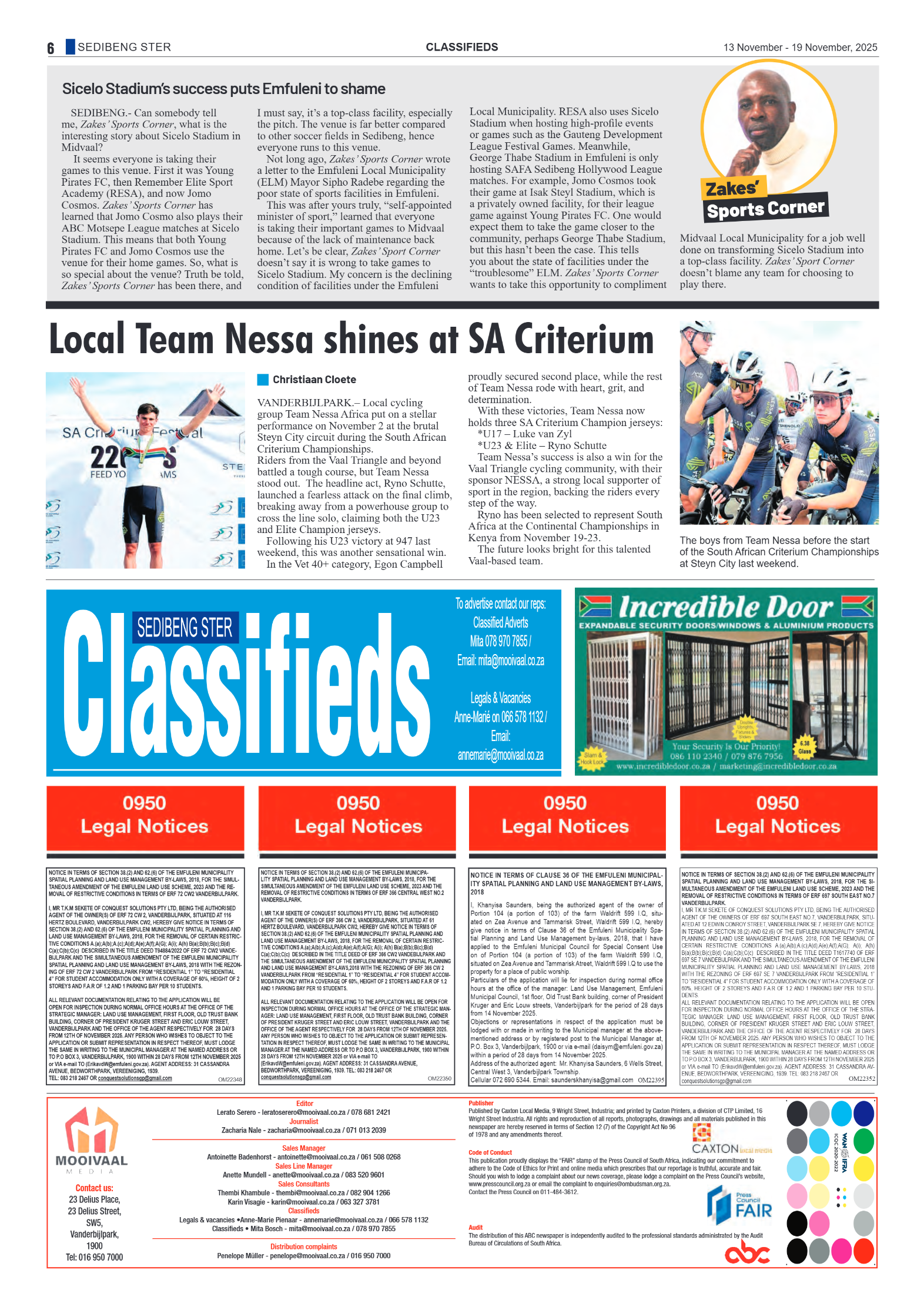 Sedibeng Ster 13 November – 19 November, 2025 page 6