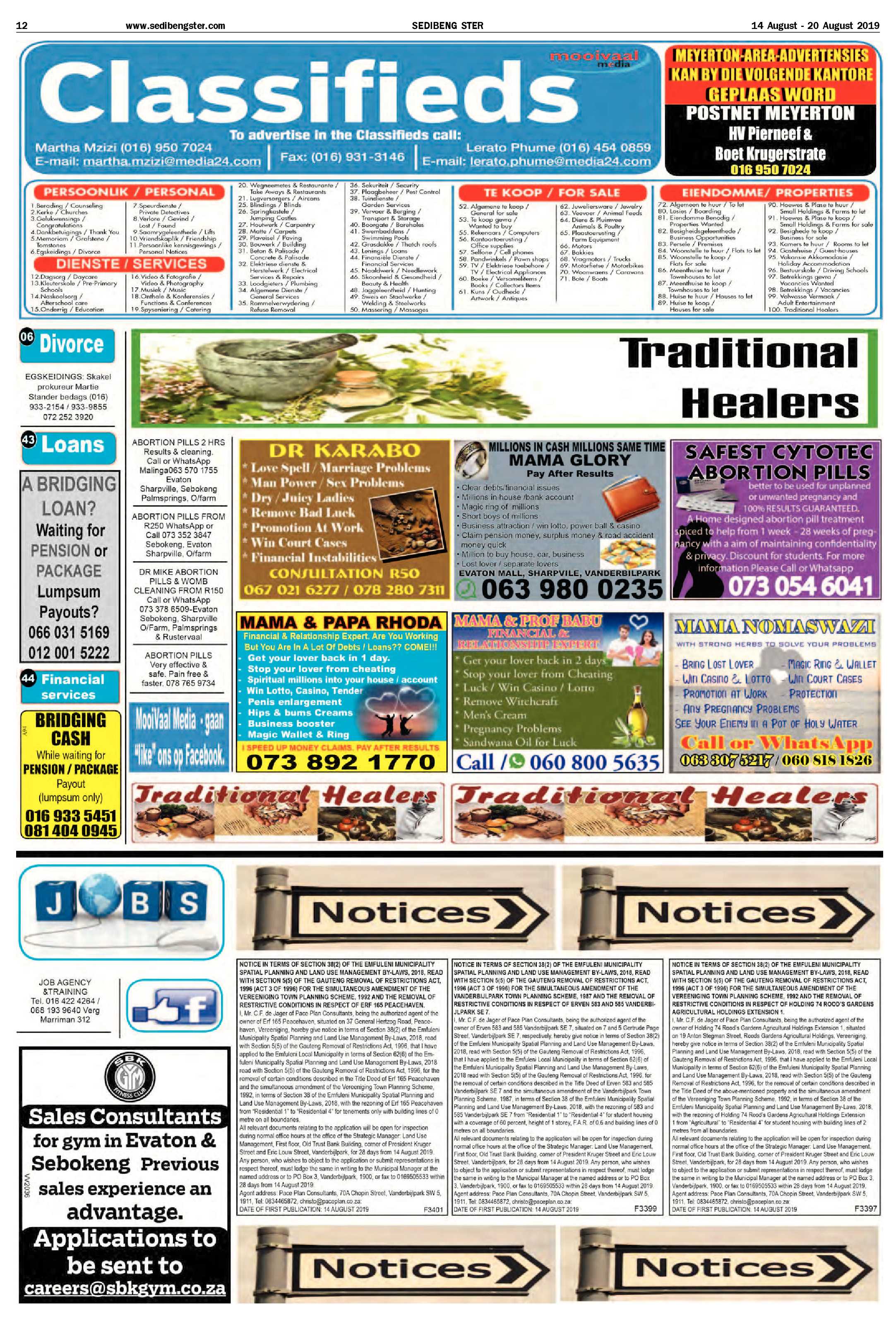 Sedibeng Ster 14 – 20 August 2019 page 12