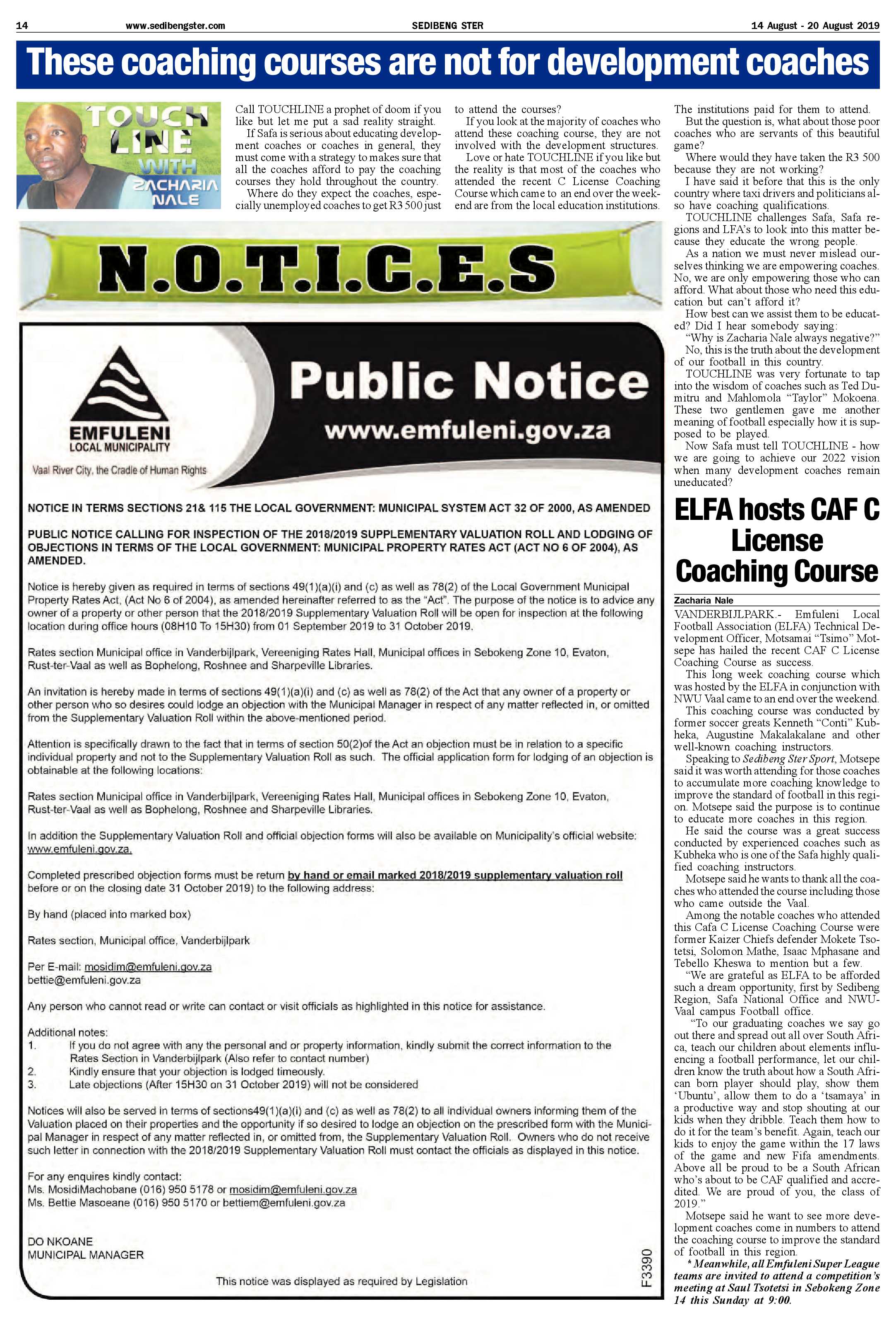 Sedibeng Ster 14 – 20 August 2019 page 14
