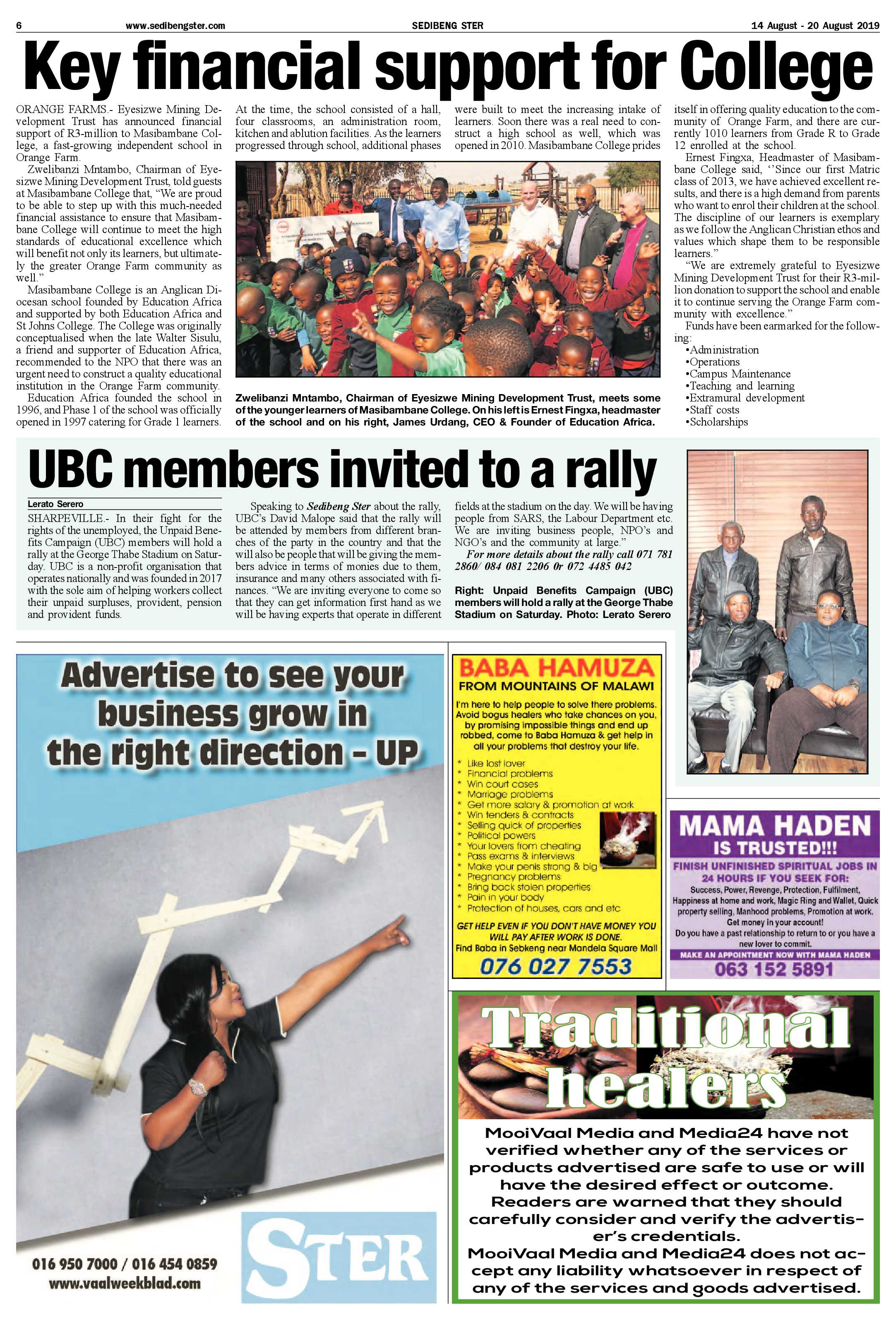 Sedibeng Ster 14 – 20 August 2019 page 6